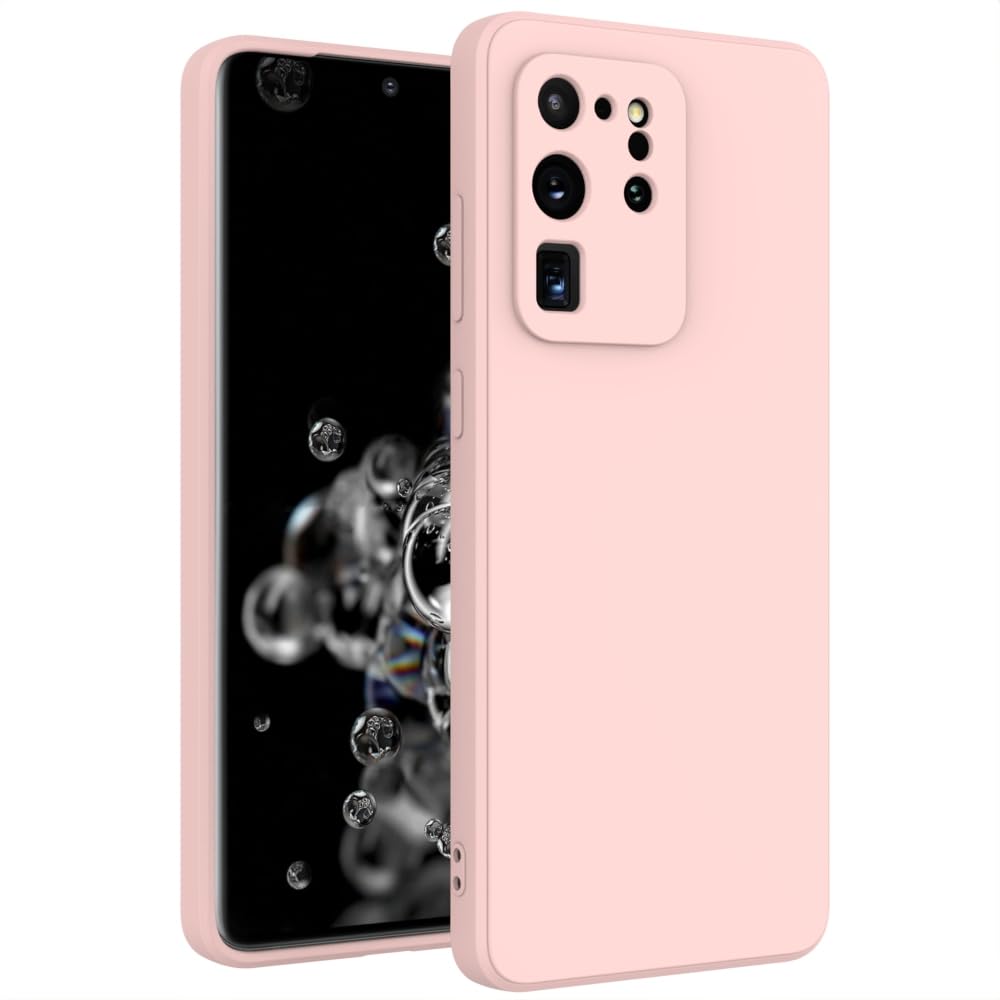 Wogroo For Samsung Galaxy S20 Ultra Case Pink, Scratch Resistant With Soft Touch, Slim Thin Phone Cover For Samsung Galaxy S20 U