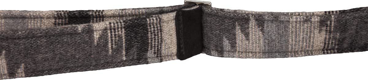 Fender Zion Guitar Strap, 2In, Adjustable Strap, Crafted From Thick, Double-Sided Polyester Cotton Weave, Leather Ends, Gray Azt