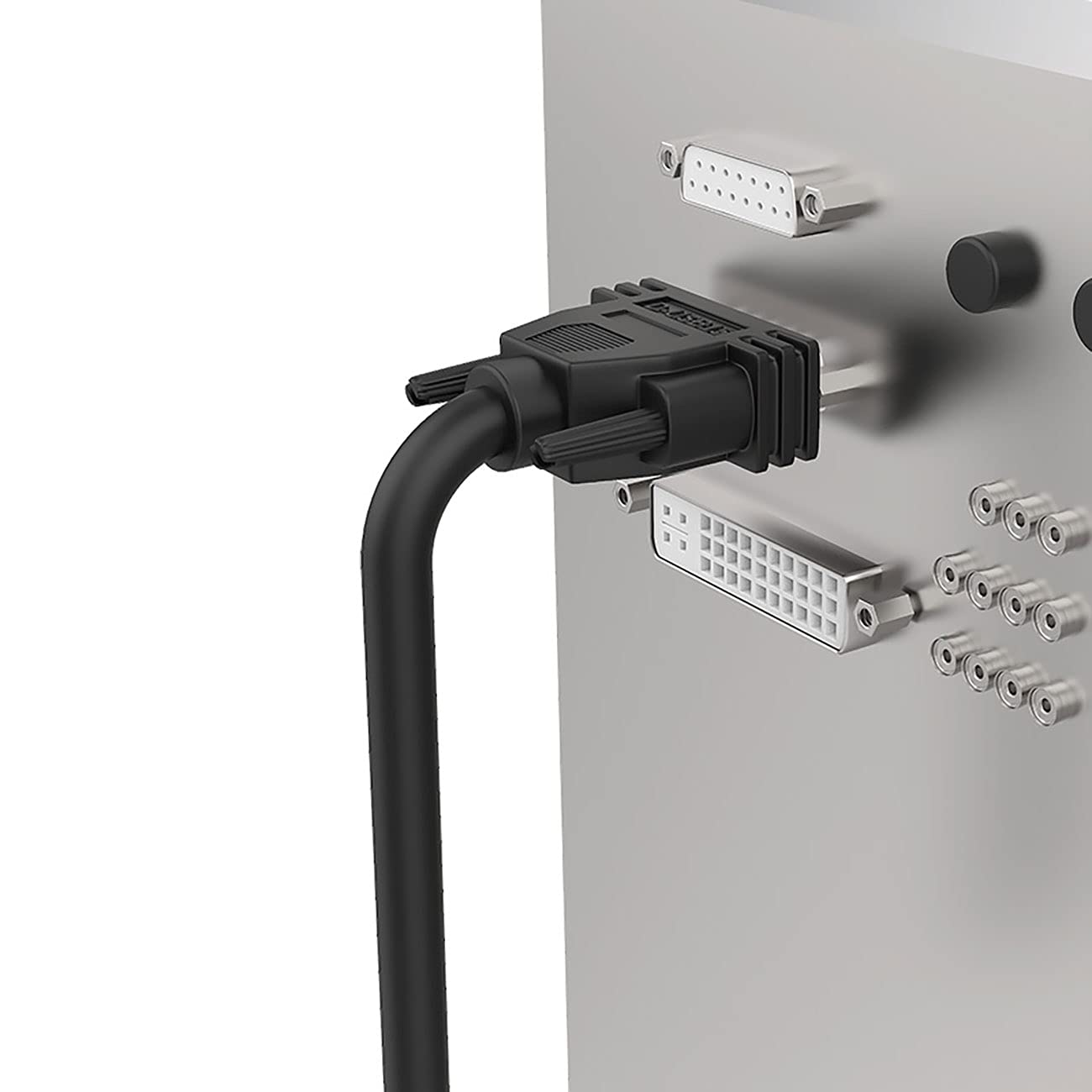 Juxinice Copper Wire Db15 Cable Male To Male 16Ft/5M, Double Shielded With Foil & Metal Braided. Gold Plated D Sub 15 Pin To Pin