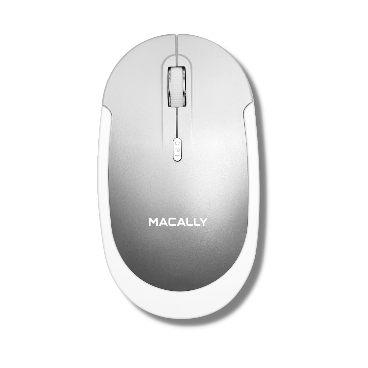 Macally Wireless Bluetooth Mouse For Mac, Macbook Pro/Air, Ipad, And Pc  Comfortable And Quiet Wireless Mouse  Compatible Wire