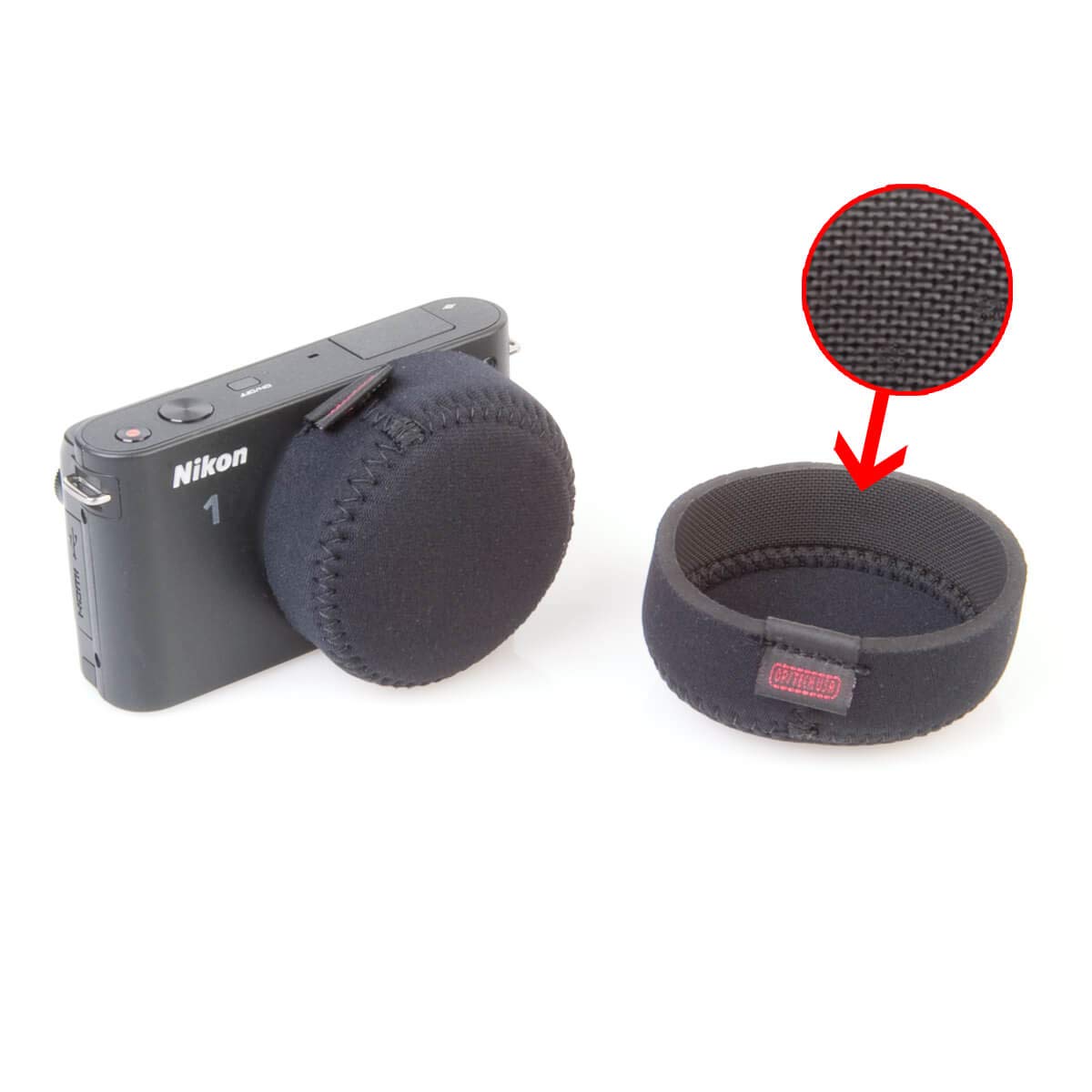 Op/Tech Usa 8001362 Hood Hat Pk Mini For Pancake Lens (Black)