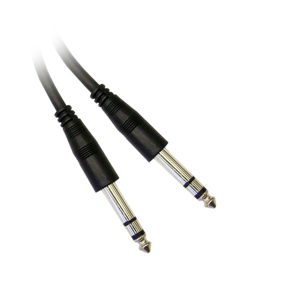 CableWholesale 15Feet 1/4Inch Stereo Male to 1/4Inch Stereo Male (10A162115)