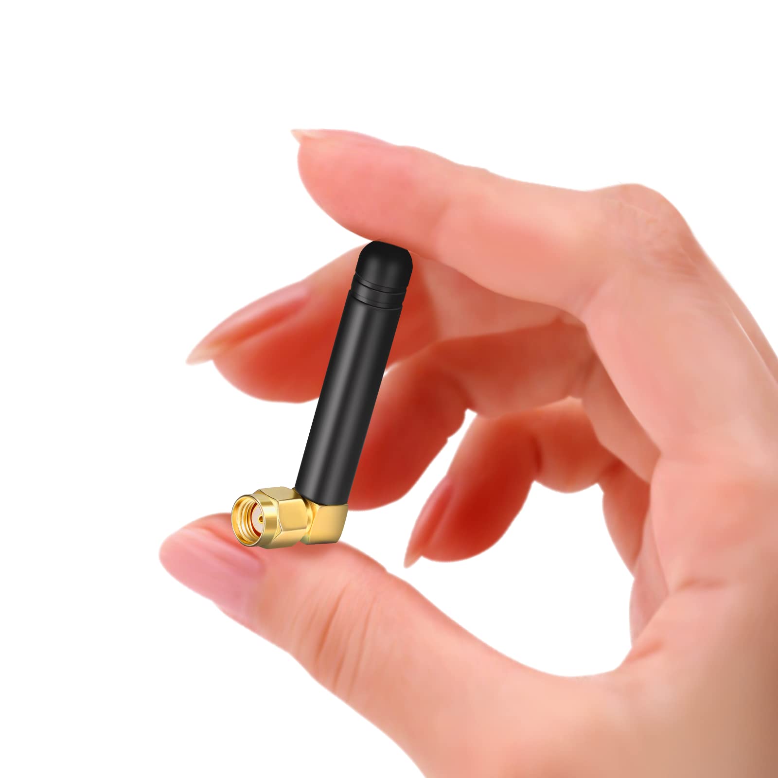 Bingfu Small Dual Band Wifi 2.4Ghz 5Ghz 5.8Ghz Mimo Rp Sma Male Antenna (2 Pack) For Fpv Wifi Bluetooth Usb Adapter Computer Pci