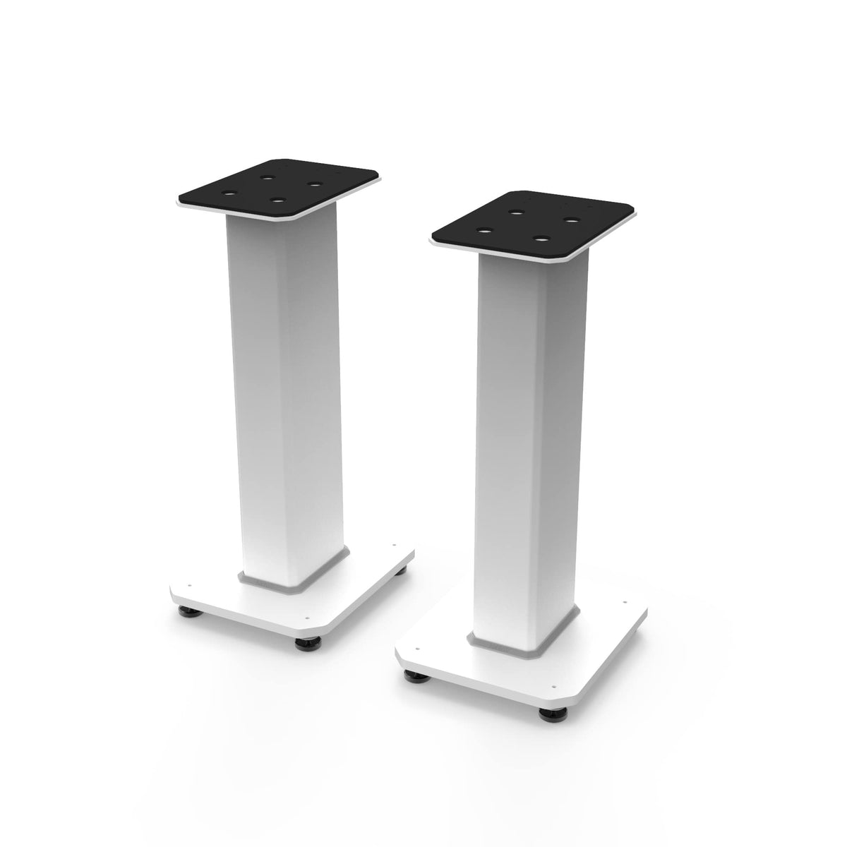 Kanto Ca Sx22W Speaker Stand, 22 Inch, White, Metal, Universal Fit, Fillable