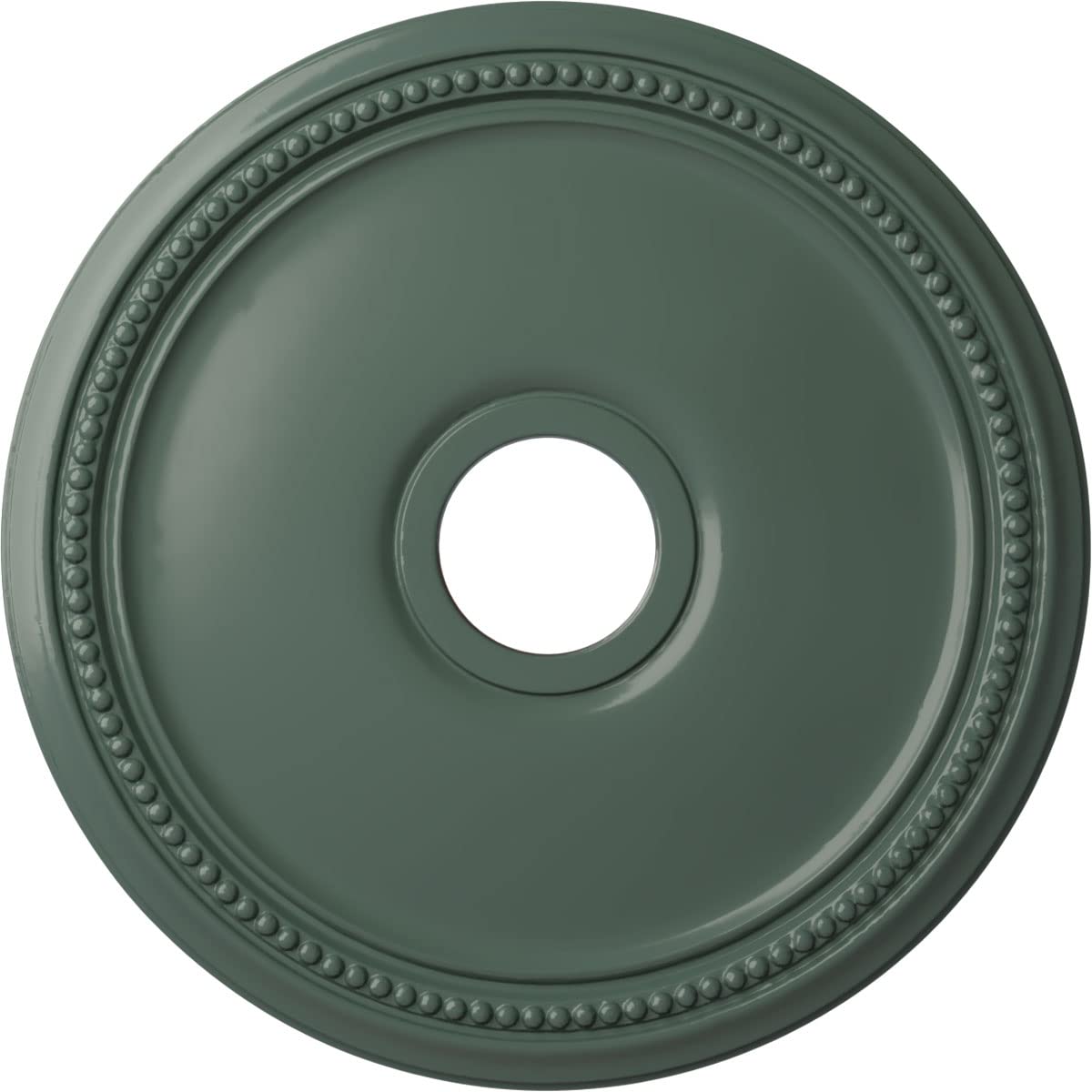 Ekena Millwork CM18DICBF Diane Ceiling Medallion, 18OD x 3 5/8ID x 1 1/8P (Fits Canopies up to 5 3/8), Hand-Painted Cloud Burst