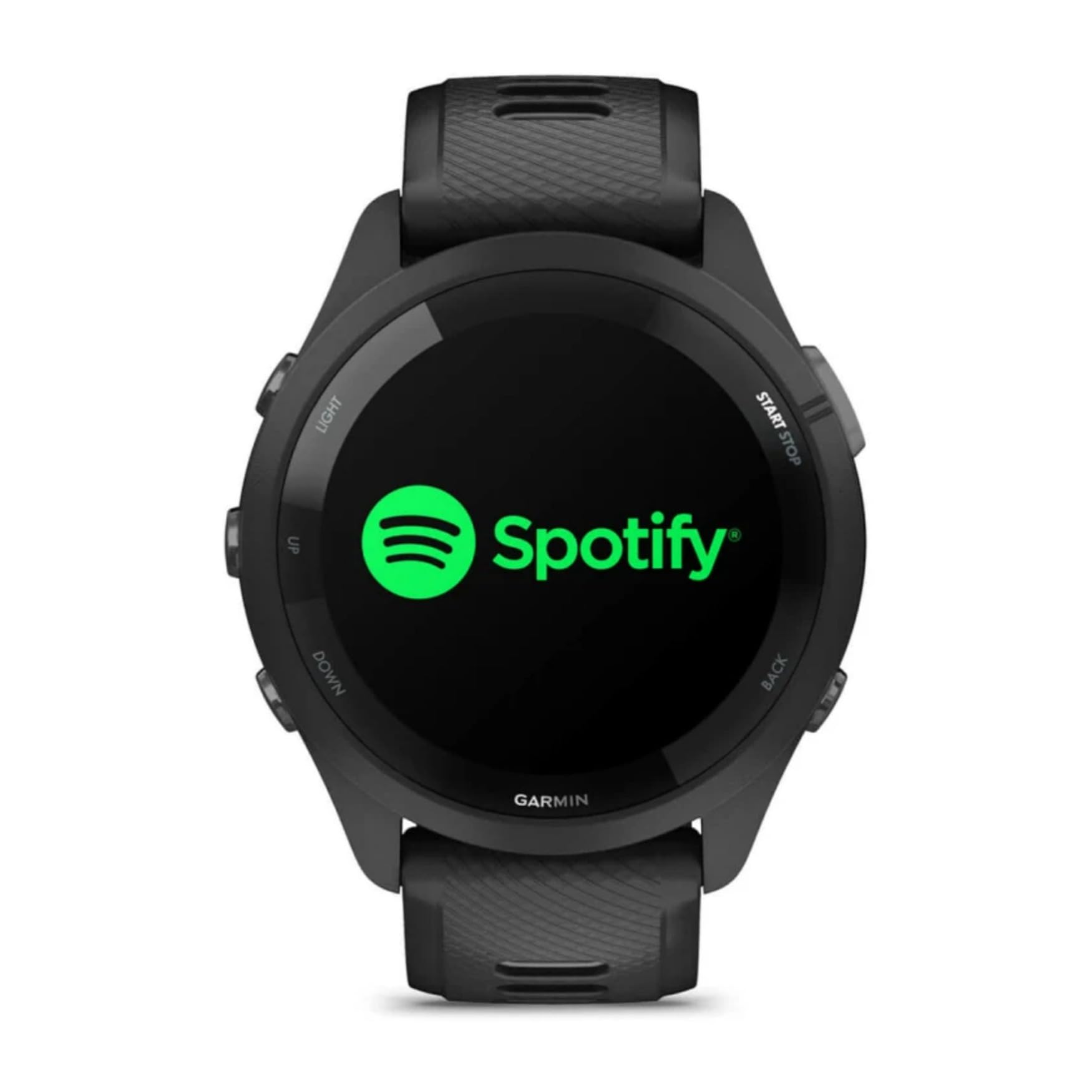 Garmin Forerunner 265 Running Smartwatch, Colorful Amoled Display, Training Metrics And Recovery Insights, Black And Powder Gray