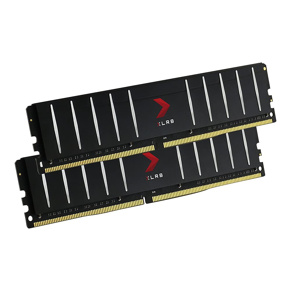 Pny Xlr8 Gaming 32Gb (2X16Gb) Ddr4 Dram 3600Mhz (Pc4 28800) Cl18 1.35V Low Profile Dual Channel Desktop (Dimm) Memory Kit   Md32