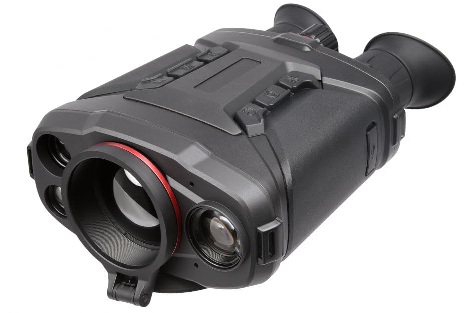 AGM 7142410005306V531 Voyage LRF TB50-384 Fusion Thermal Imaging and CMOS Binocular, Built-in Range Finder, 12 Micron 384x288 Th