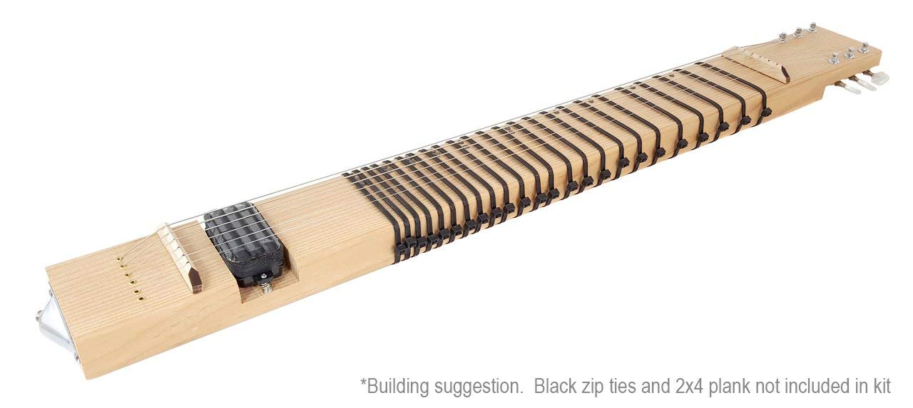 2X4 Lap Steel Guitar Kit   The Diy Slide Guitar   You Supply The 2X4!