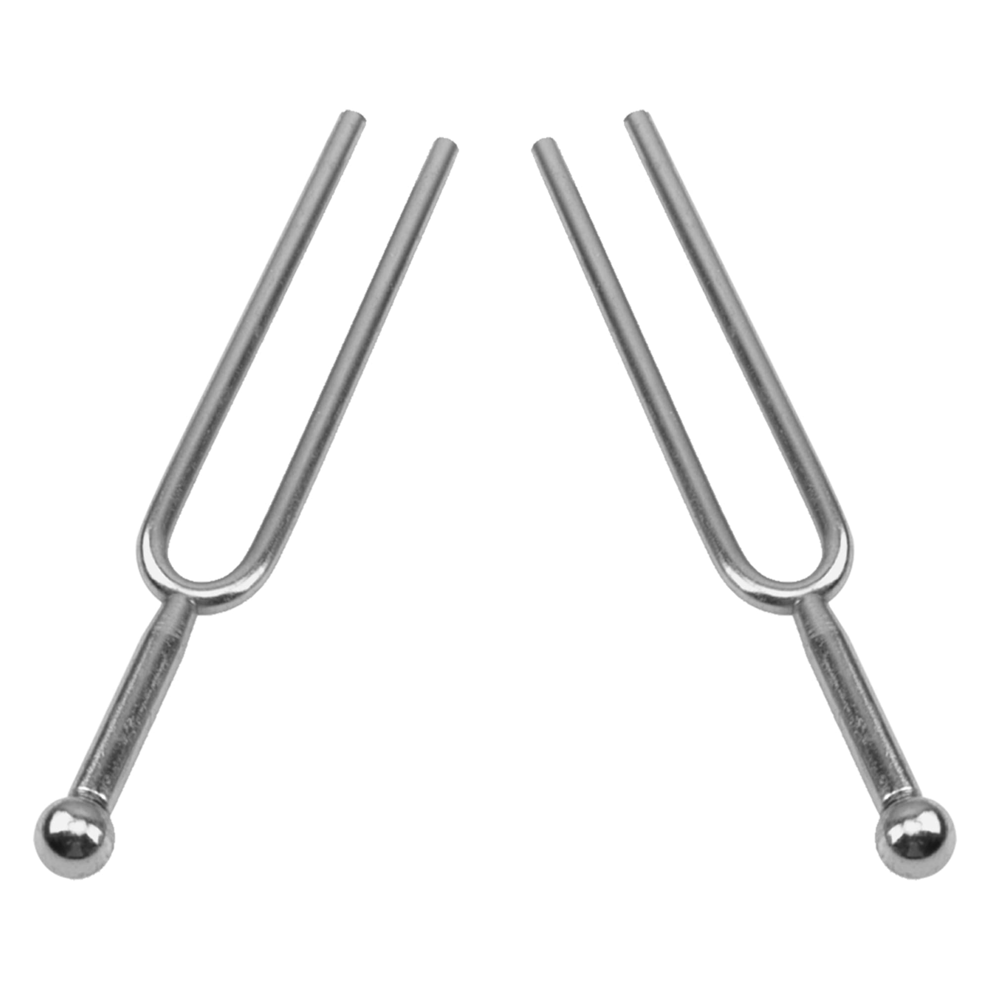 3Pcs Yootones C 523Hz Tuning Fork Standard Tuner Tone Tool Musical Instruments Compatible With Violin Guitar Tuner Device (Silve