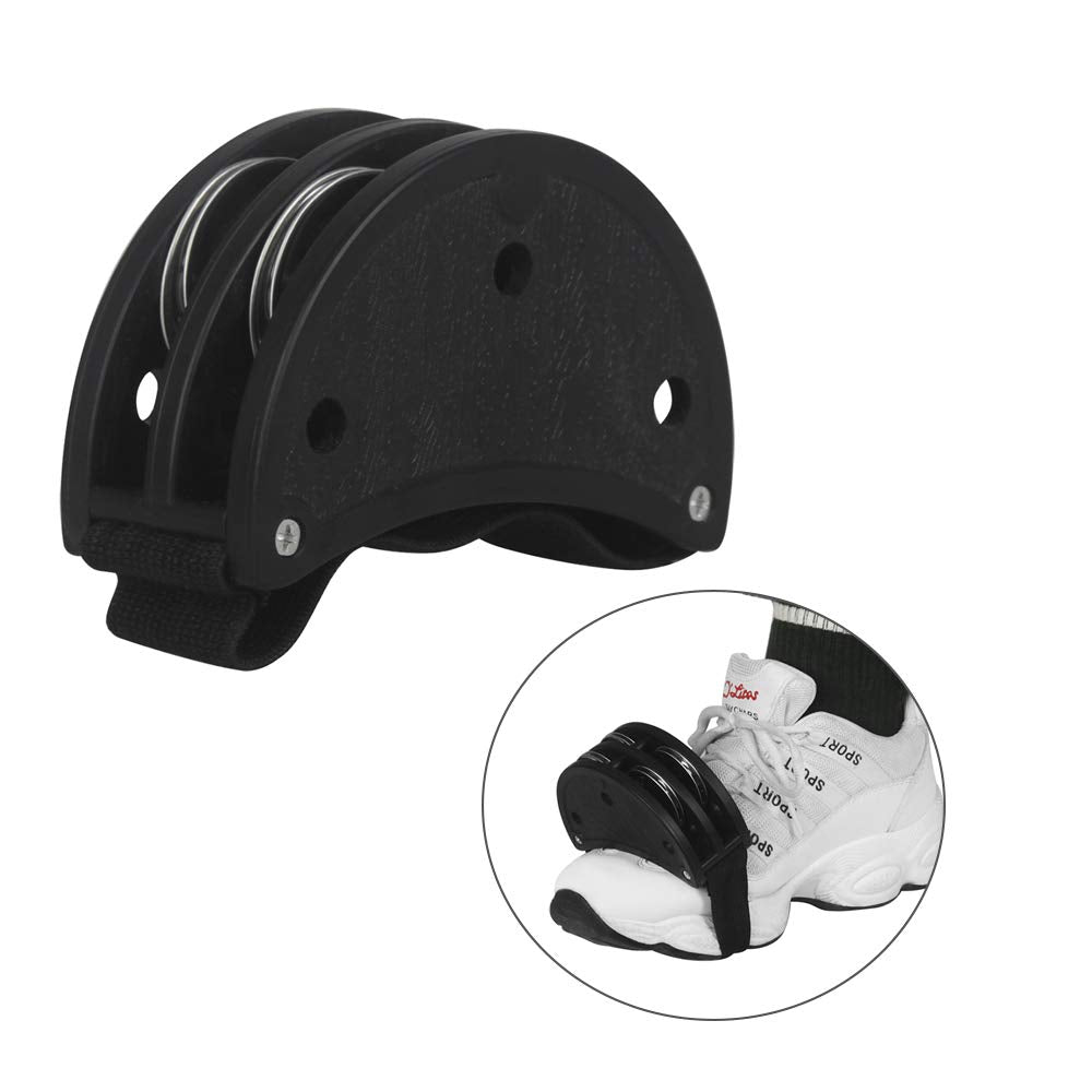 EXCLUZO ABS Foot Tambourine with 2 Sets Metal Jingle Bell Cajon Box Drum Companion Accessorybuzhi