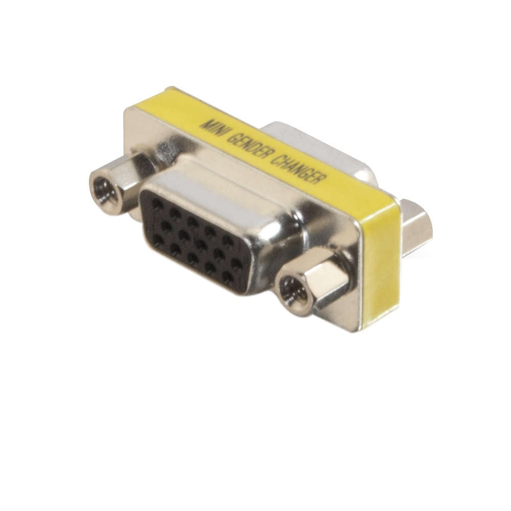 C2G/ Cables To Go 18962 Vga (Hd15) F/F Mini Gender Changer (Coupler)