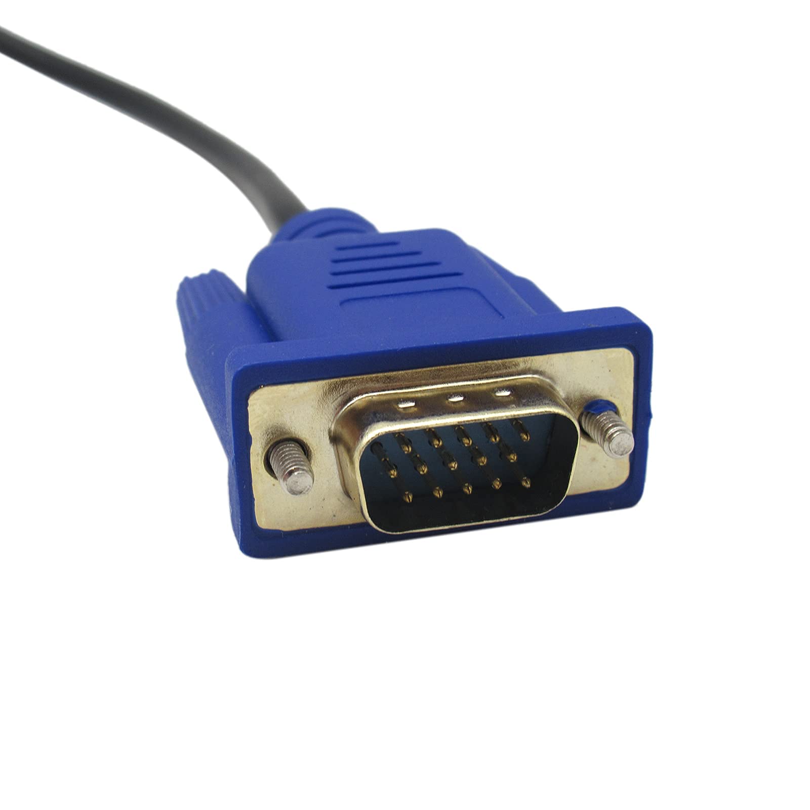 Blue Elf Hdmi To Vga Adapter Cable 6Ft/1.8M Gold Plated 1080P Hdmi Male To Vga Male Active Video Converter Cord For Notebook Pc