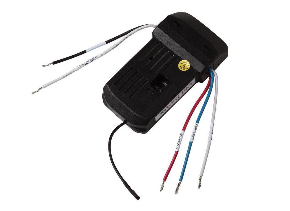 Monte Carlo MCRC-RC1 Fan Accessory NEO Remote Control Collection Canopy Mounted Universal Receiver, 4-Speed, Non-Reversing
