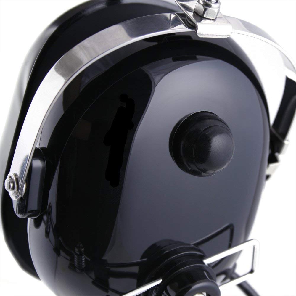 Rugged Radios Single Side Over The Head Headset For Racing Radios Electronics Communications - Features Wire Boom 5-Pin Input Ja