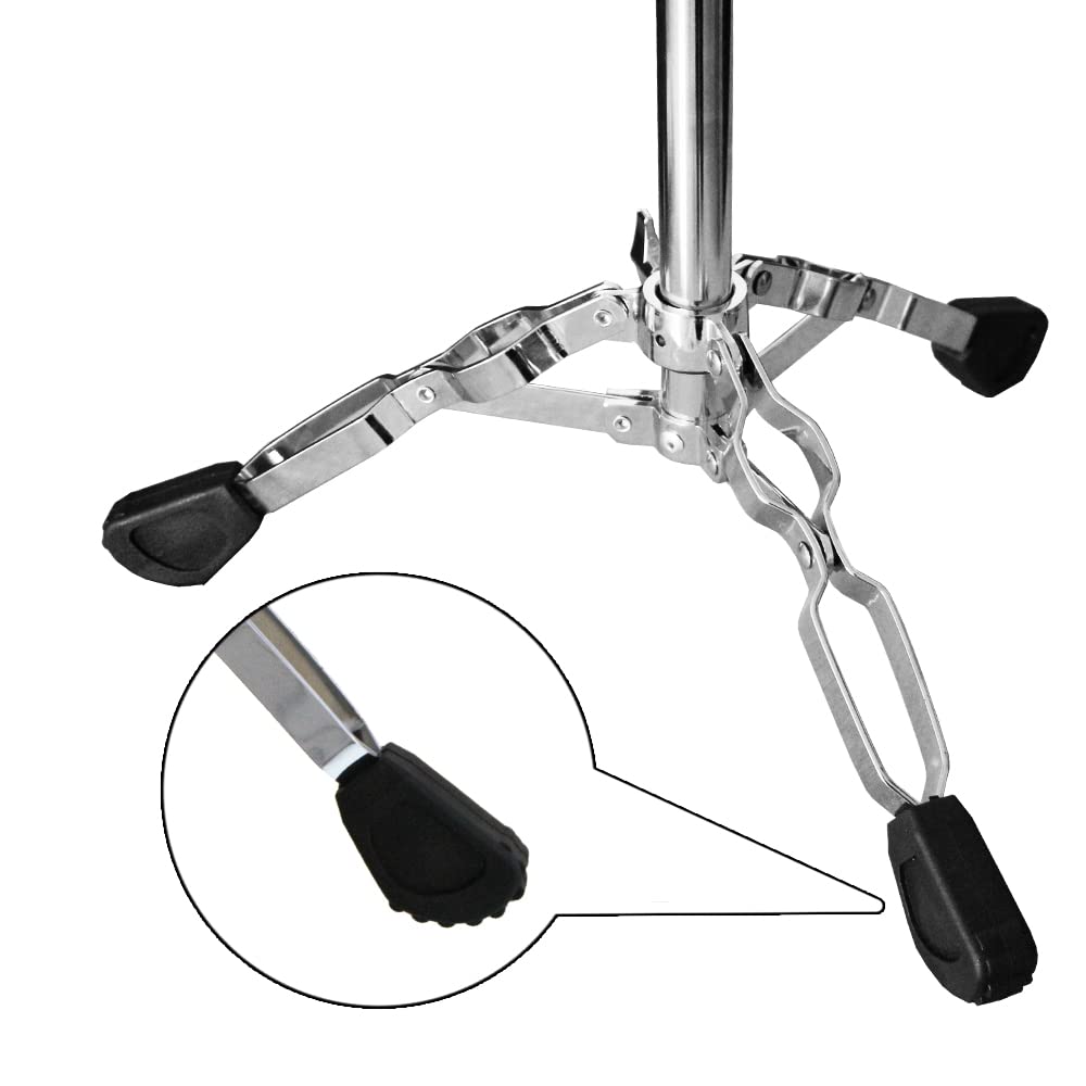 Mosico Snare Drum Stand Height Range 13.40 23 Inches For 10'' 14'' Snare Drum With Drumstick Holder Snare Stand For Beginners