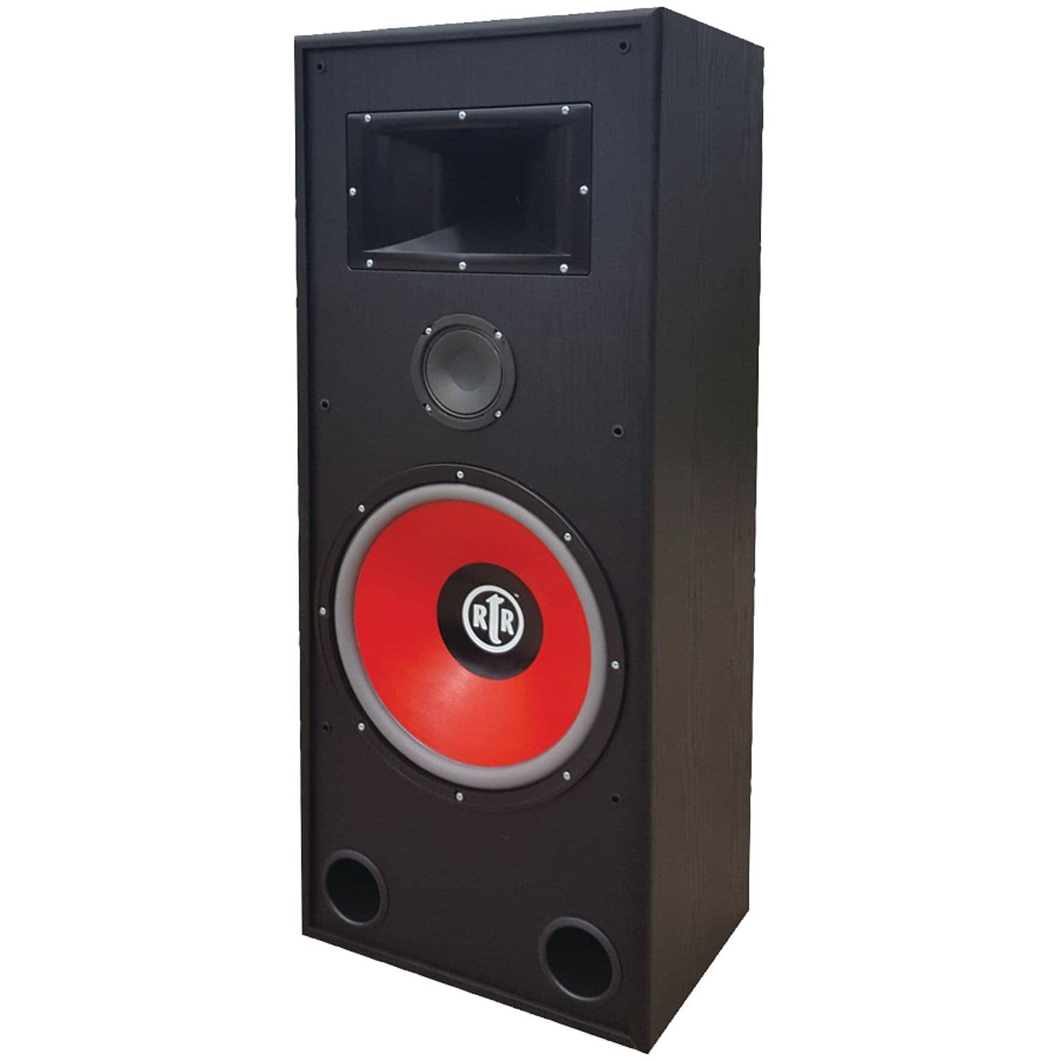 BIC AMERICA RTREV15 15Inch 3Way Eviction Series BiAmpable Floor Speaker with HighEfficiency Horn Tweeter
