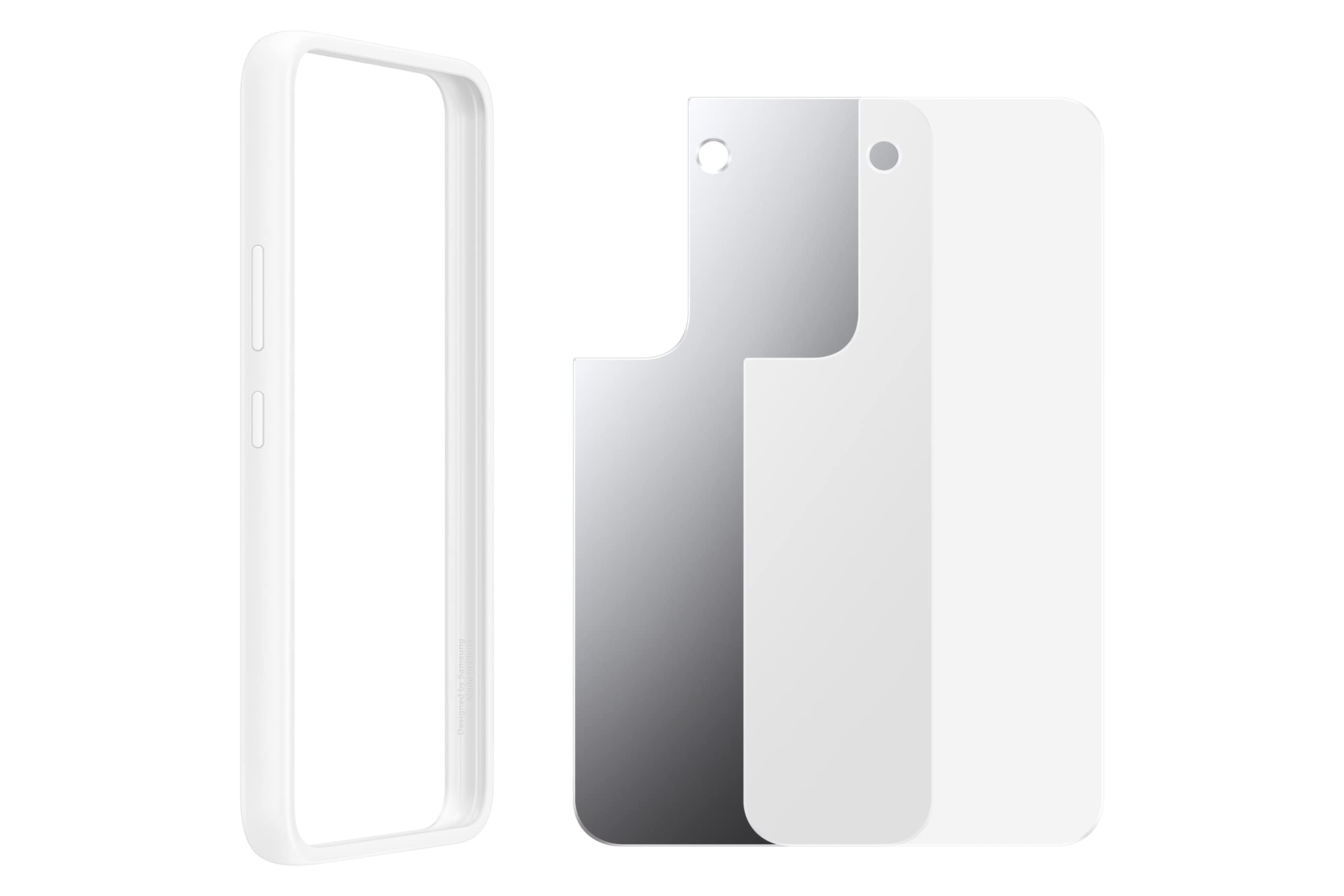 Samsung Galaxy S22 Frame Cover, White
