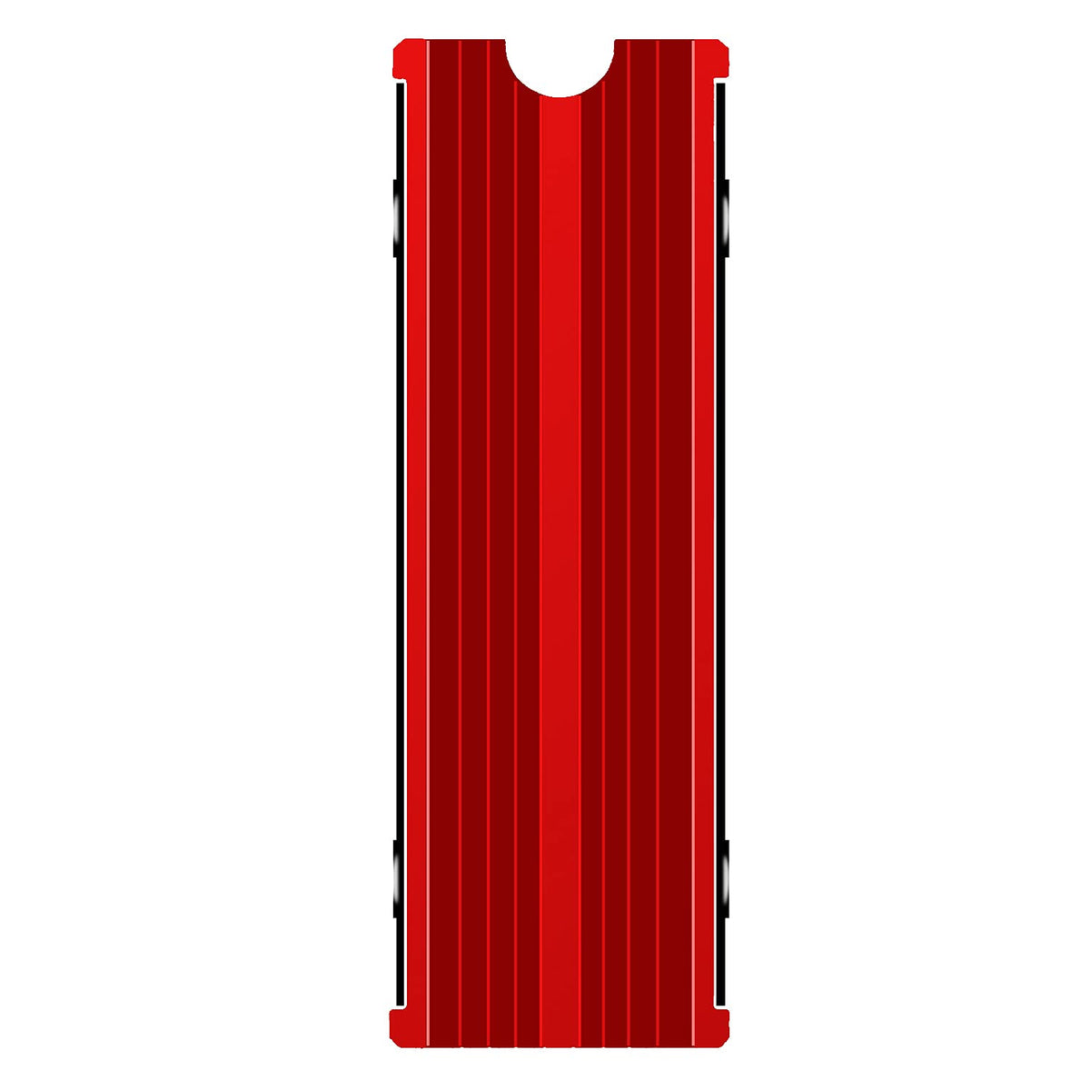 M.2 Heatsink Cooler 2280 Ssd Double Sided Heat Sink With Thermal Silicone Pad For Ps5/Pcpcie Nvme M2 Ssd (Red)
