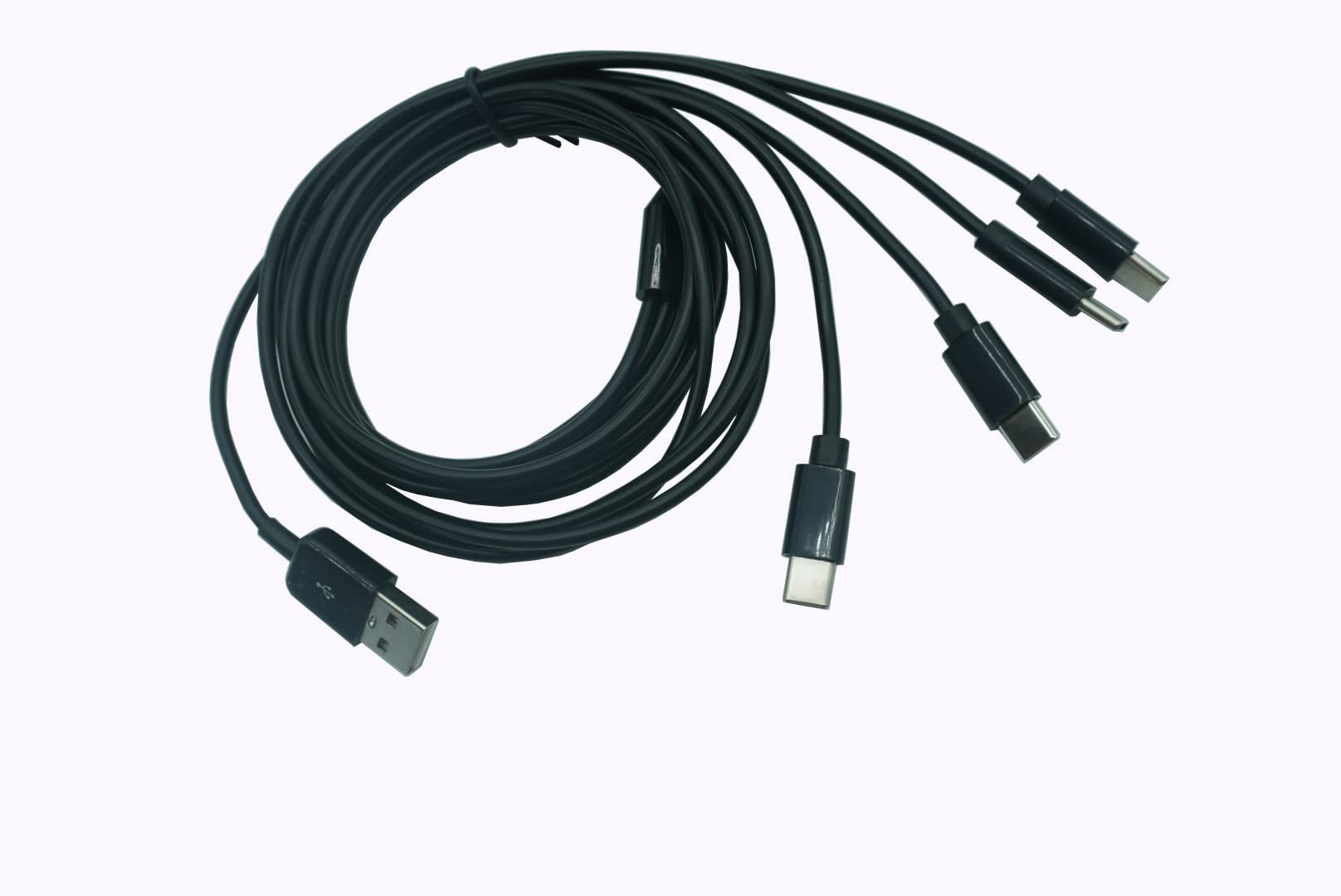 Traovien Usb C Splitter Cable, 3.3Ft Usb 2.0 Type A Male To Usb Type C(Usb C) Male 1 To 4 Splitter Cable Data Charge Connector A