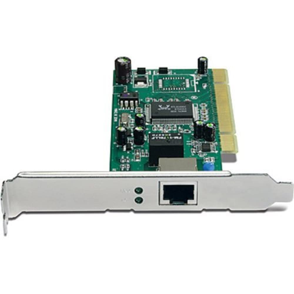 Trendnet 32 Bit 10/100/1000Mbps Copper Gigabit Pci Adapter, Up To 2000Mbps Speed In Full Duplex, Built In Fifo (8K/64K) Buffers, Teg Pcitxr