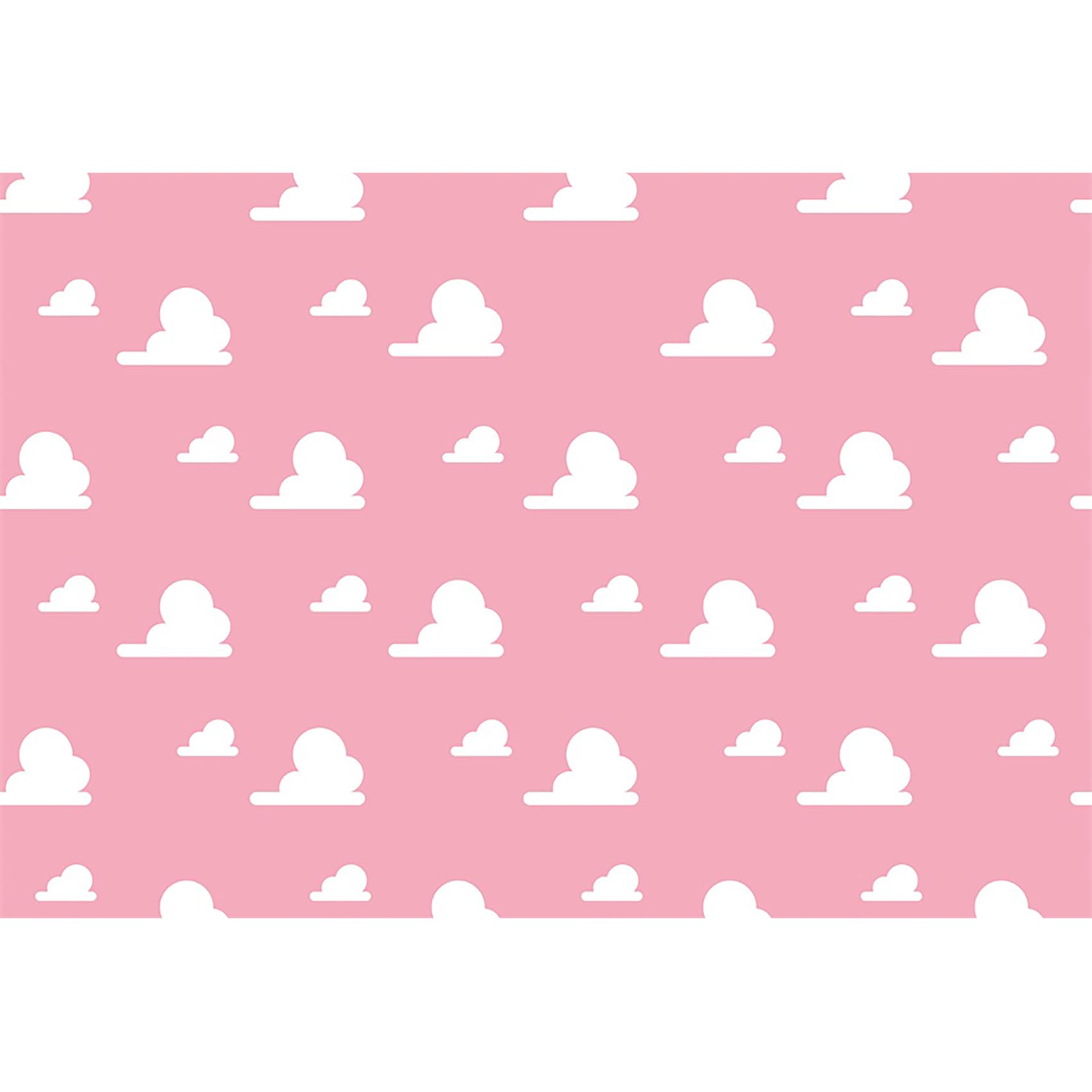 Baocicco 7X5Ft Cartoon Baby Shower White Clouds Pink Backdrop Photography Background Birthday Party Baby Kids Boys Photo Portrai