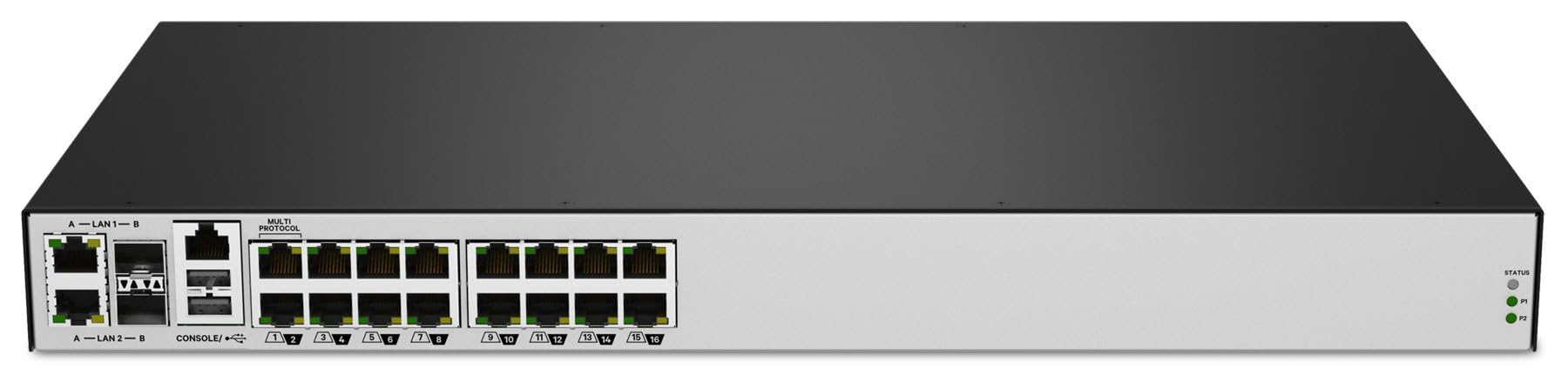 Vertiv Avocent Acs8000 Serial Console, 16 Port Serial Console Server, Dual Ac Power, Expanded Memory Capabilities, Remote Data C