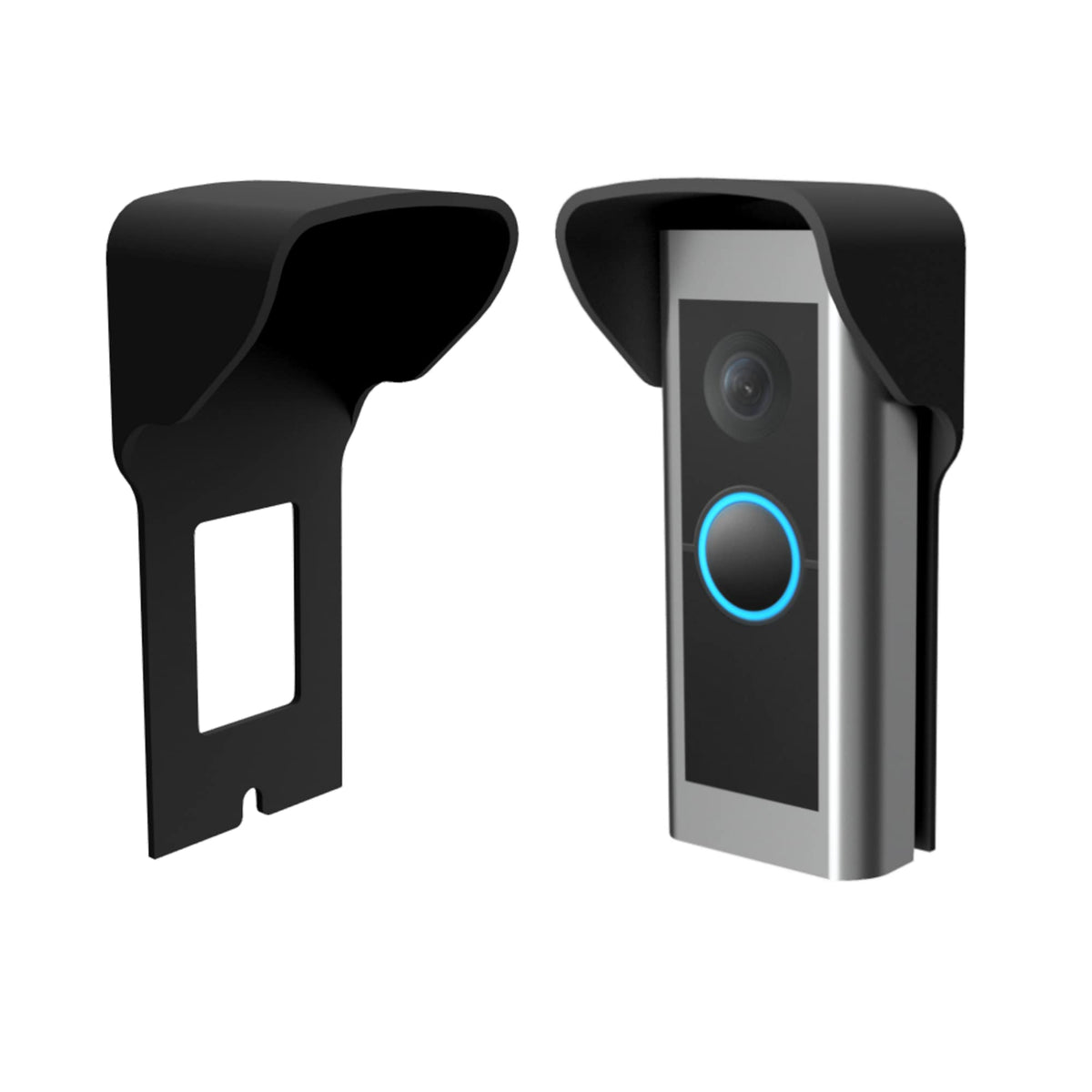 Mars Outpost | Cover Compatible With Ringpro & Pro2 Video Doorbell | Camera Protection From Rain Glare Light | Slim And Strong