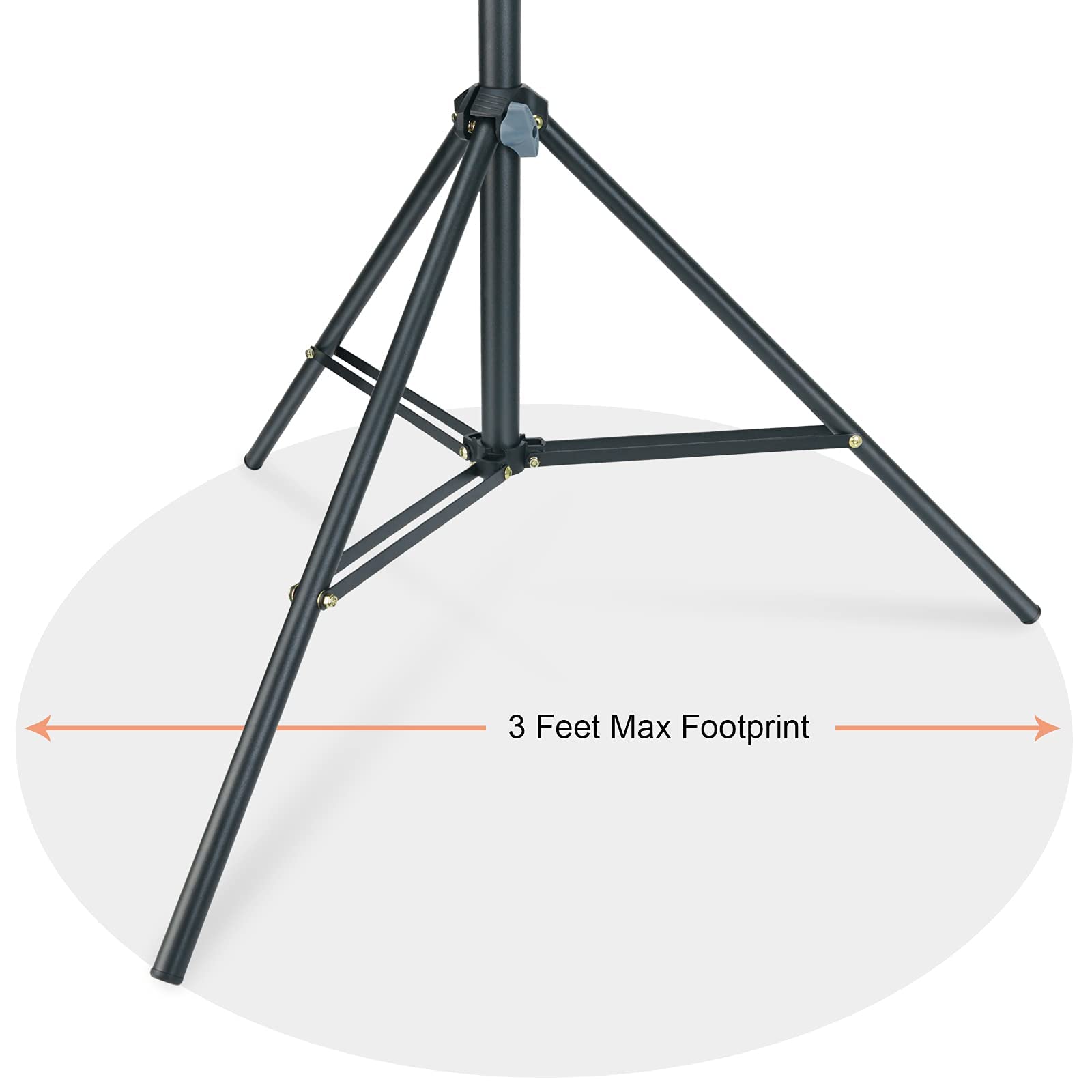 Linco Lincostore Zenith 7 Feet/225Cm Photo Studio Light Stands Set Of Two For Htc Vive Vr, Video, Portrait, And Product Photogra