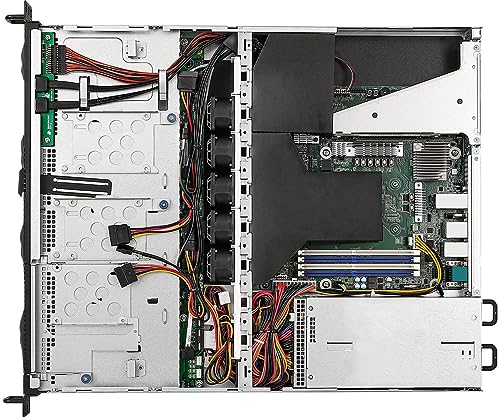 Asrock Rack 1U4Lw X570/2L2T Rpsu 1U Rackmount Server Barebone Amd Am4 Ryzen Pga 1331 X570 4X3.5 Hdd 450W Redundant Power Supply
