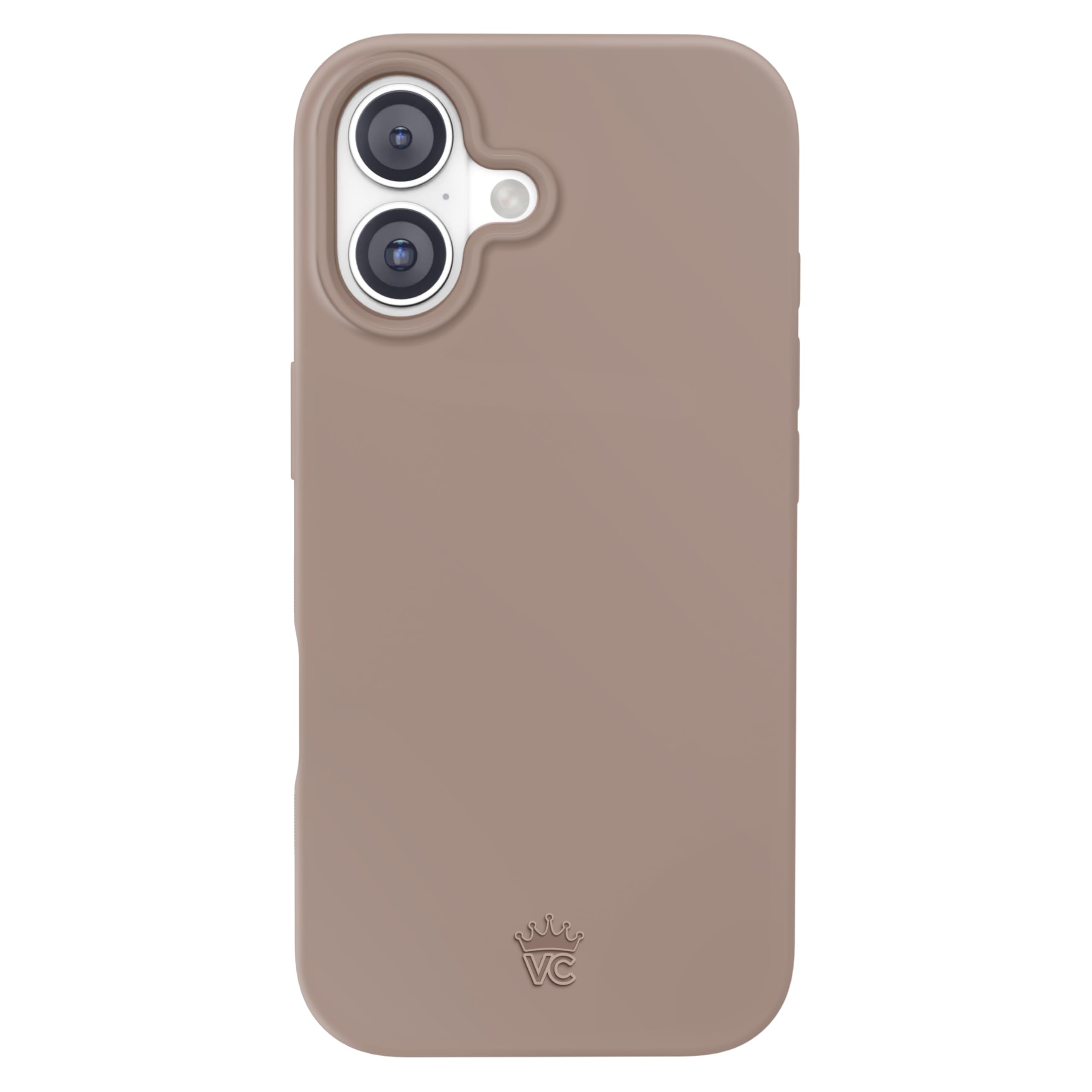 VELVET CAVIAR Case for iPhone 17 | Compatible with MagSafe | 10ft Drop Tested | Smooth SatinShield Finish | Brown Cashmere Taupe