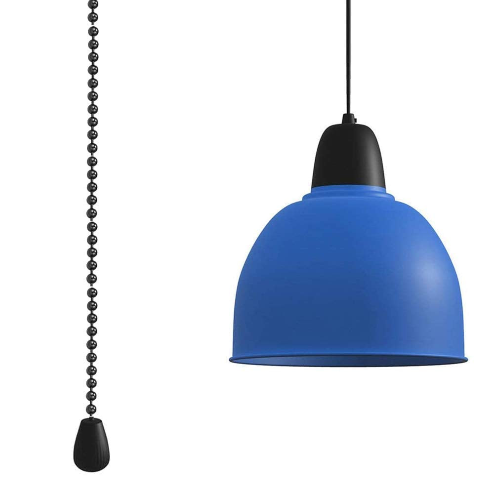 Vinaco Pull Chain Extension, 2 Pack 36'' Stainless Steel Ceiling Fan Pull Chain, Strong Bearing & Rustproof, 6 Size Light Chain