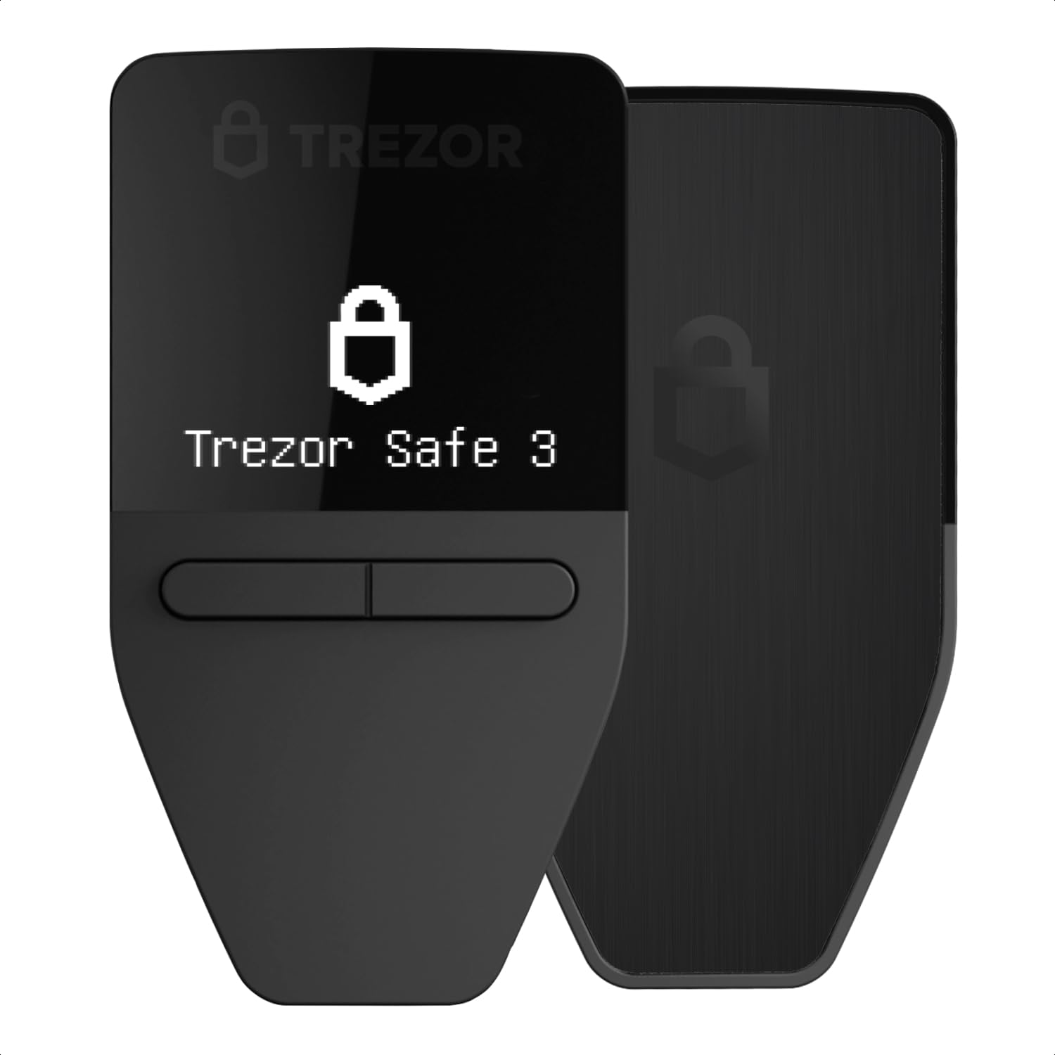 Trezor Safe 3   Passphrase & Secure Element Protected Crypto Hardware Wallet   Buy, Store, Manage Digital Assets Simply And Safely (Cosmic Black)