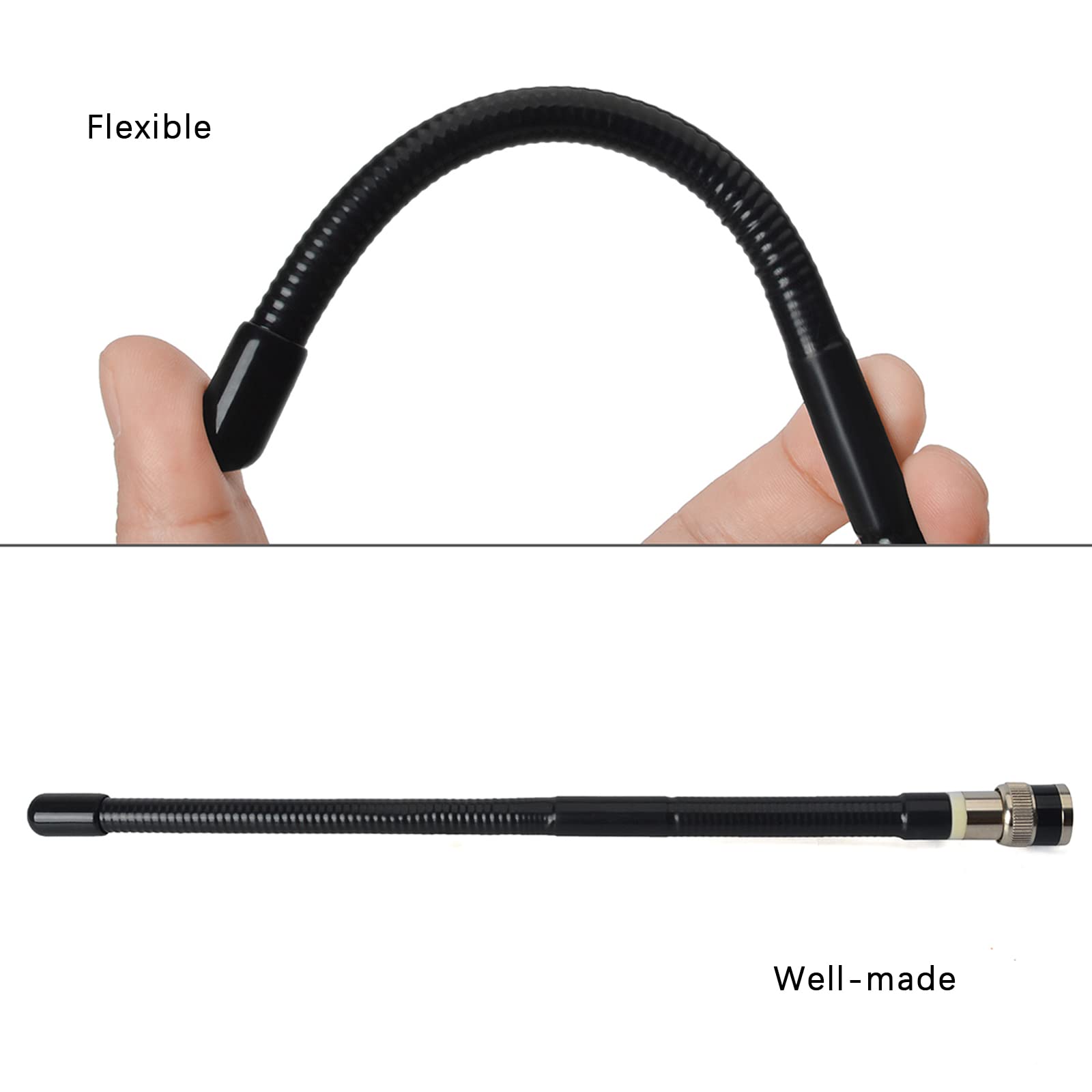 Twayrdio Cb Radio Antenna For Handheld Cb Radios, 26 29Mhz 9.8Inches Replacement Antenna With Bnc Connector Compatible With Cobr