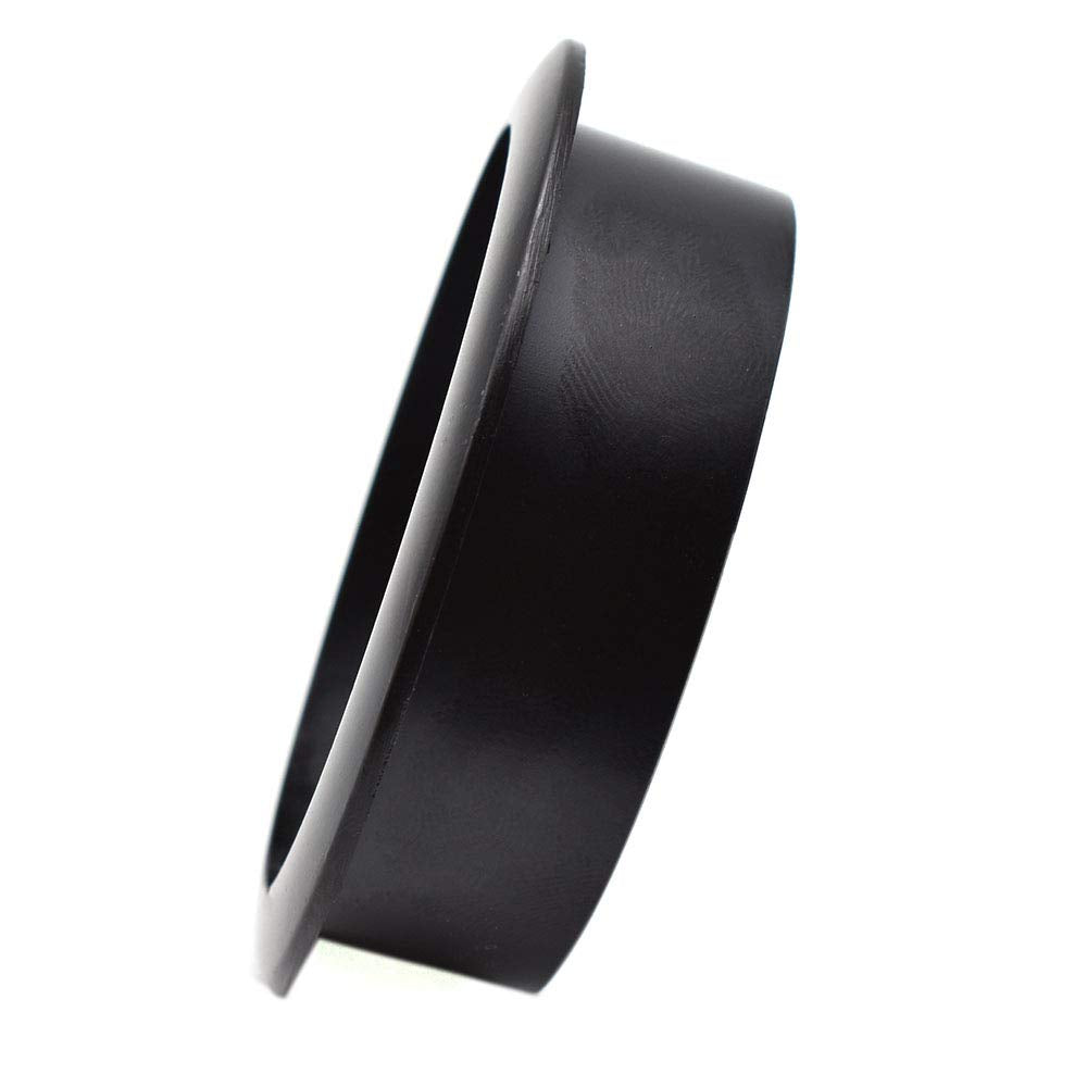 2 Inch(50Mm) Zinc Alloy Desk Hole Cover Grommets Black Wire Cord Cable Organizer For Computer Desk Cabinet