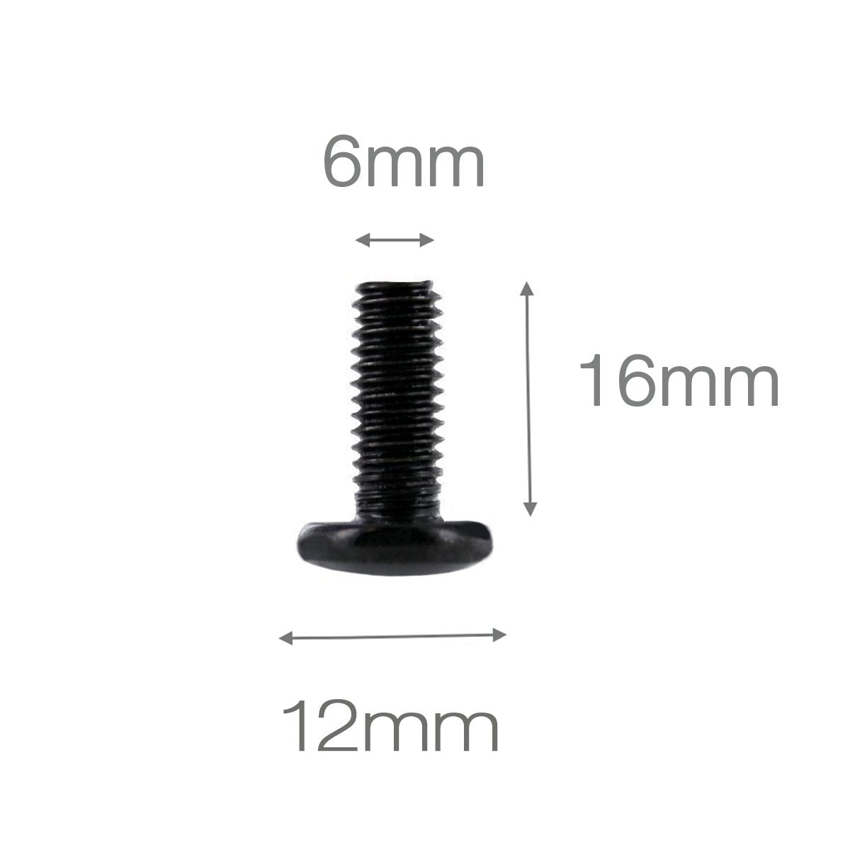 Lancher 60 Pack M6 X 16Mm Screws And Cage Nuts For Server Shelf Cabinets Rack Mount 1U 2U 6U 12U Rack Screw Cage Nut   Black