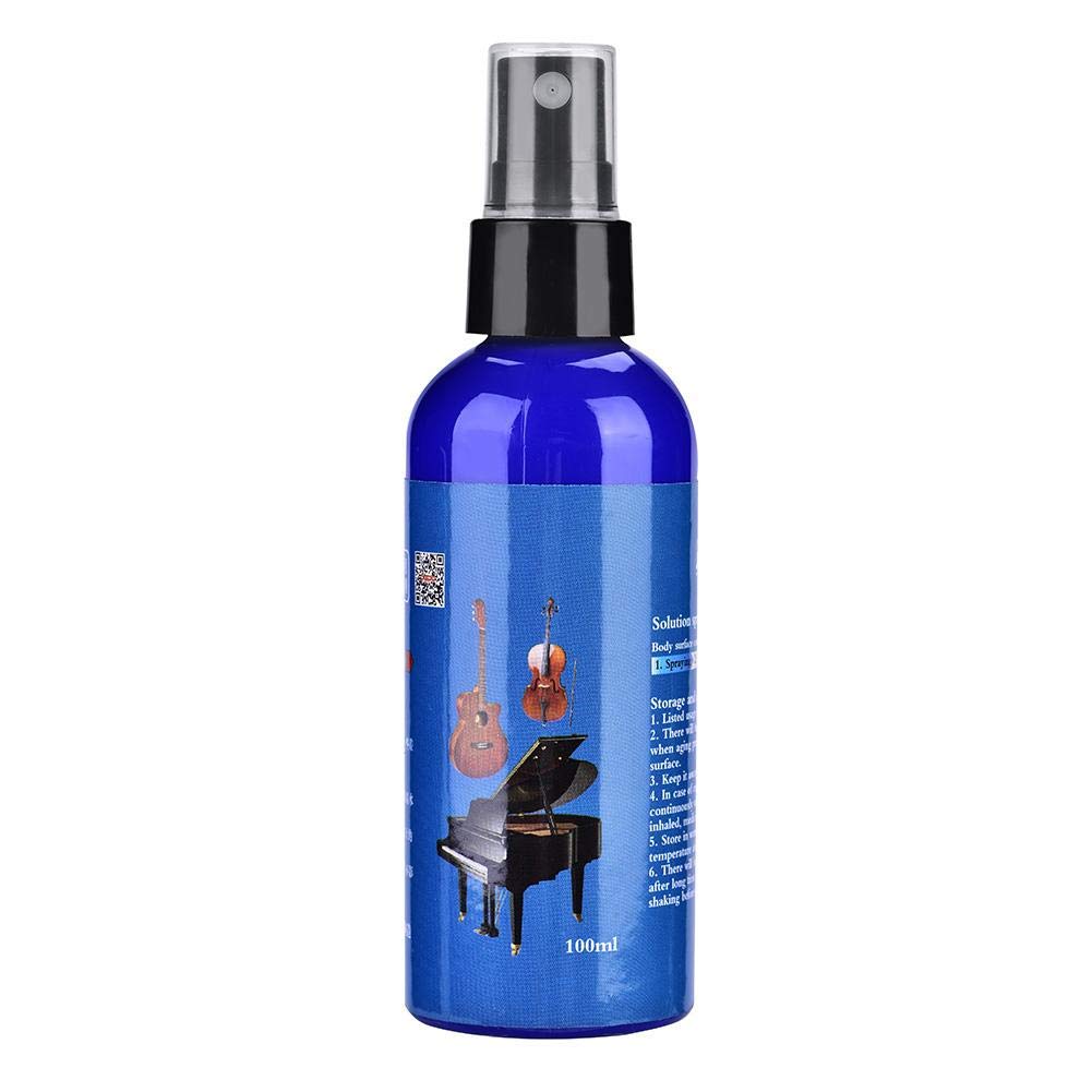 100 Ml Guitar Polish & Cleaner For Wooden Musical Instrument Violin Piano Guitar Playing Accessories