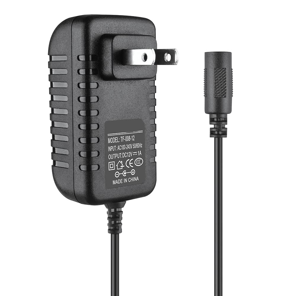 K Mains 12V 1A Ac Adapter Charger For 5.5Mmx2.5Mm Female Connector Tip Power Psu
