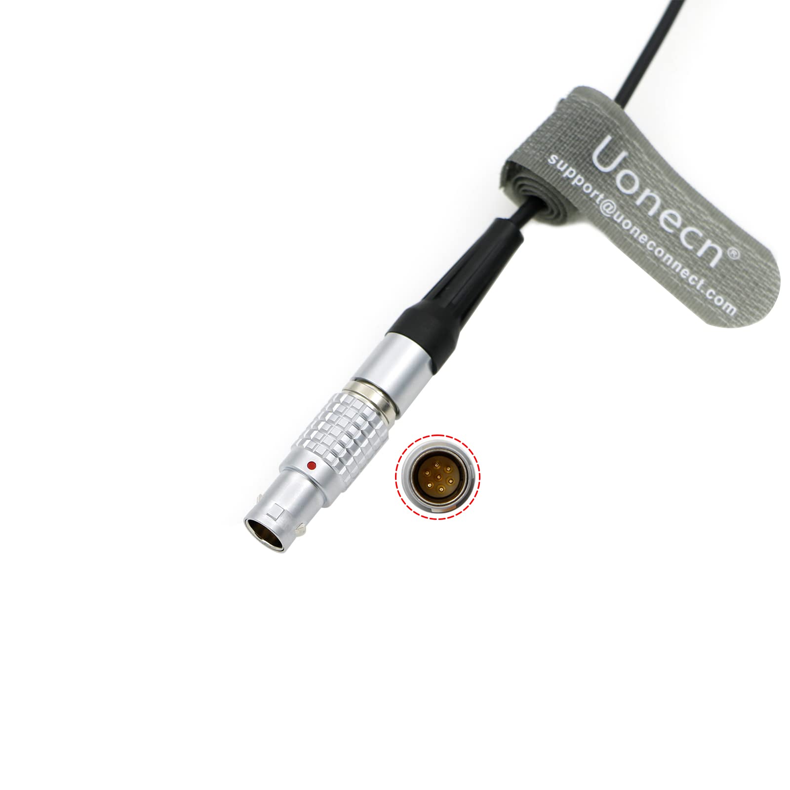 Uonecn Nor1438 Bnc To 1B 7 Pin Male Run Stop Cable For Measuring Instruments Norsonic System.
