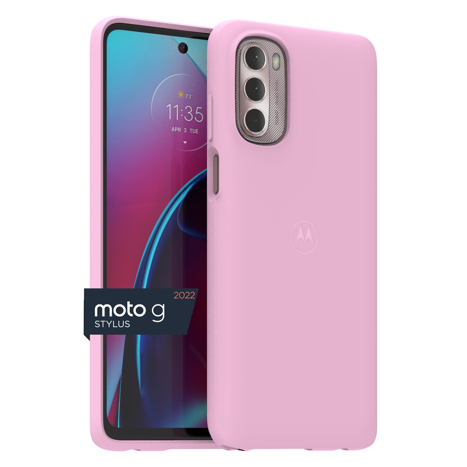 Motorola Moto G Stylus (2022) Protective Case  Precision Fit, Stylish Shock Absorbing Phone Cases   Sunset Pink [Not For 2022 G