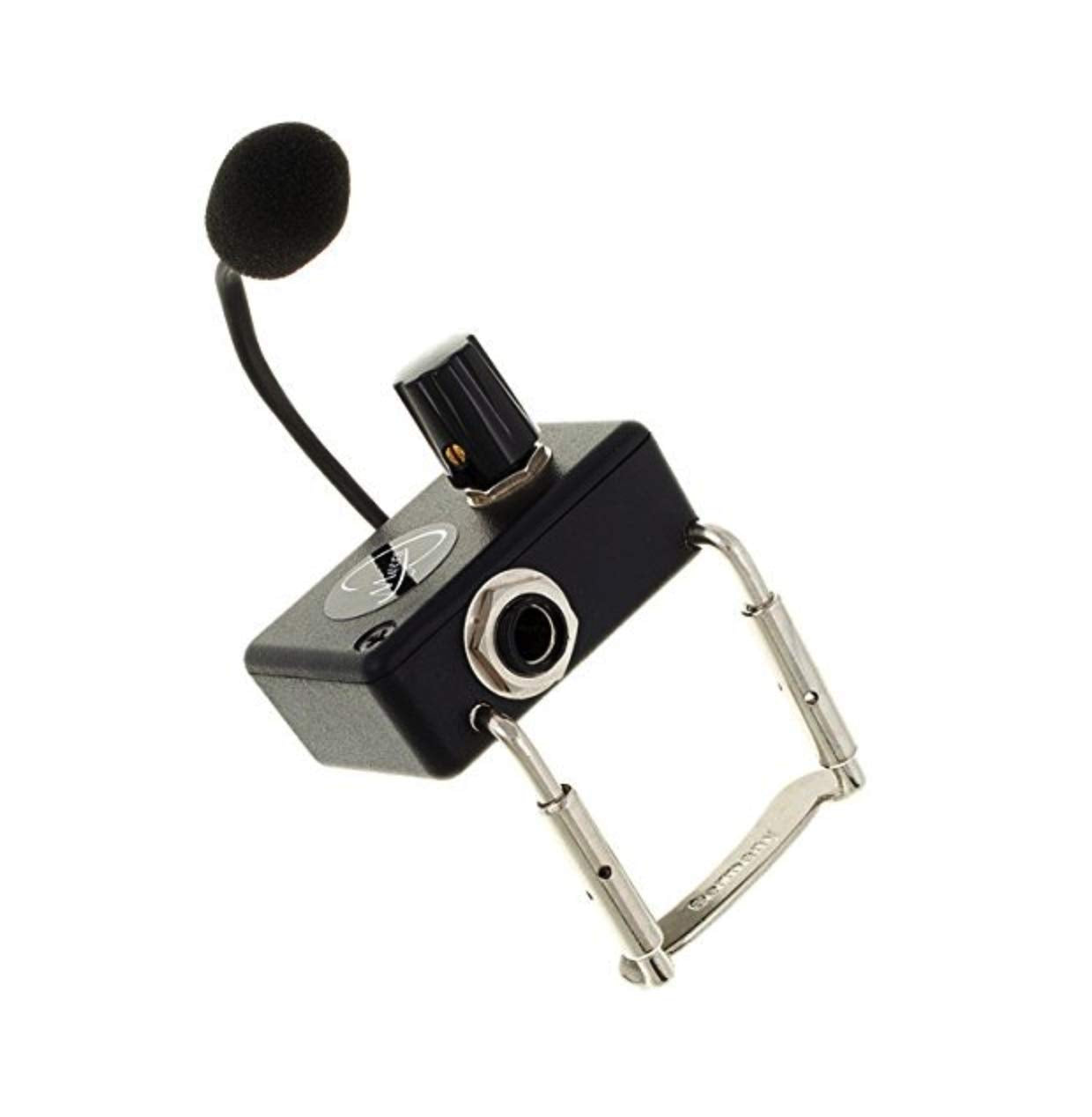 Myers Pickups Violin Pickup Carpenter Jack, Grip Clamp 3", Brown Micro-Gooseneck