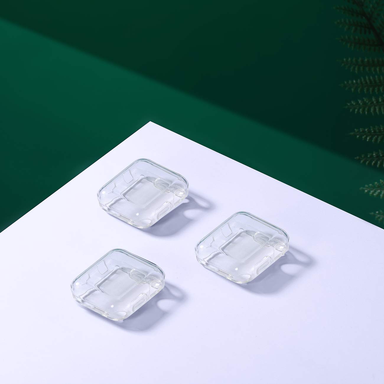 Geak For Apple Watch Case 40Mm Series 6 Series 5 With Screen Protector, 3 Pack Soft Transparent Tpu All Around Protective Case F