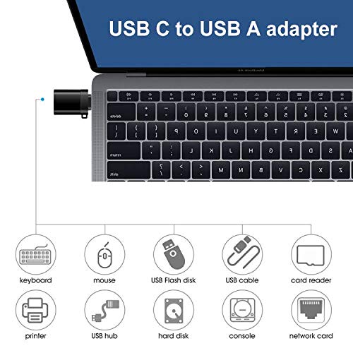 Bhskjsz Usb C Adapter 4Pack Micro Usb To Usb C Adapter Usb C To Usb A Usb C To Usb Converter Type C Adapter Otg Usb Type C Adapt