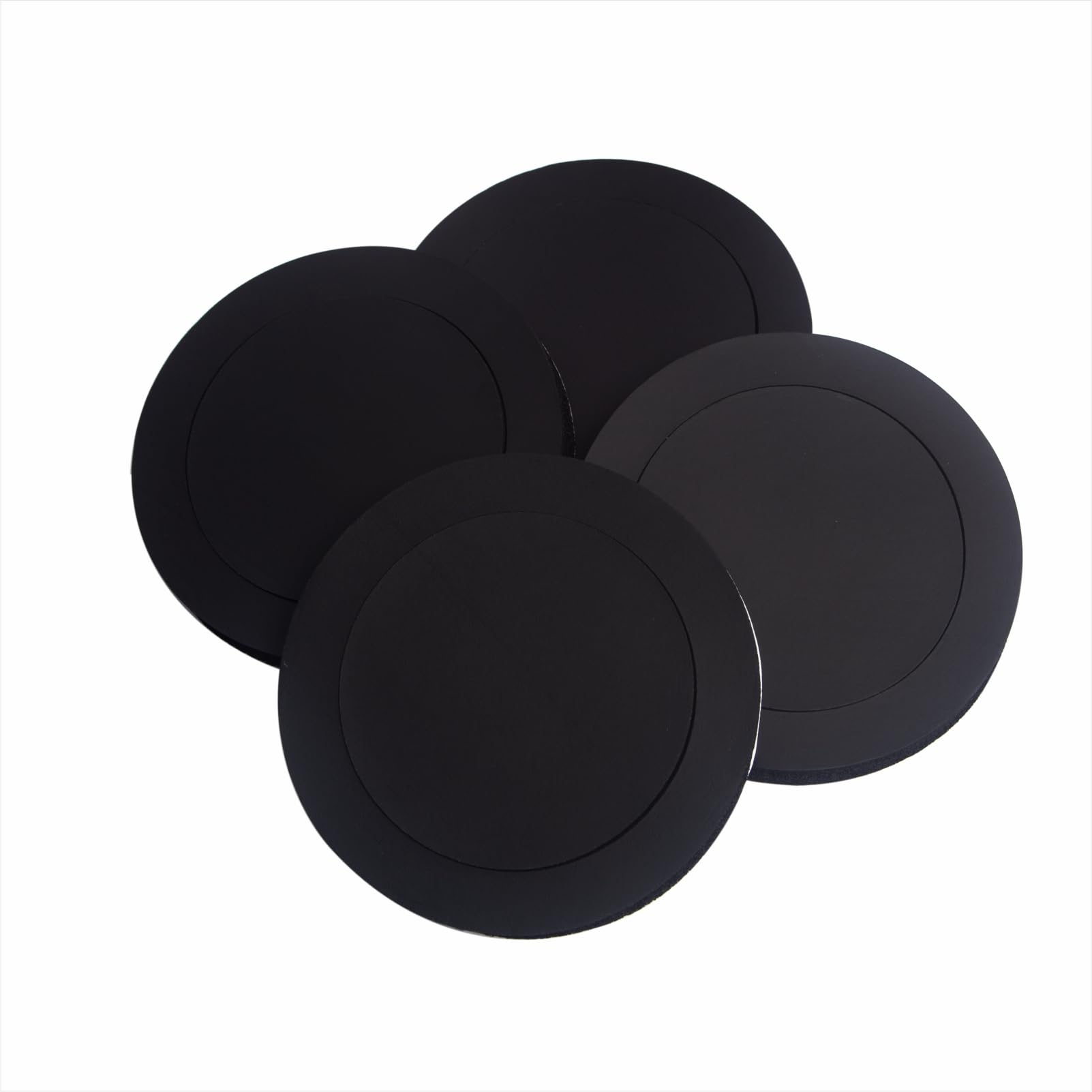 Mariyandh 6.5'' Foam Speaker Enhancer Foam Fast Rings Fits For 6'' 6.5'' Car Door Speaker, Universal High Rebound Sponge Bass Bl