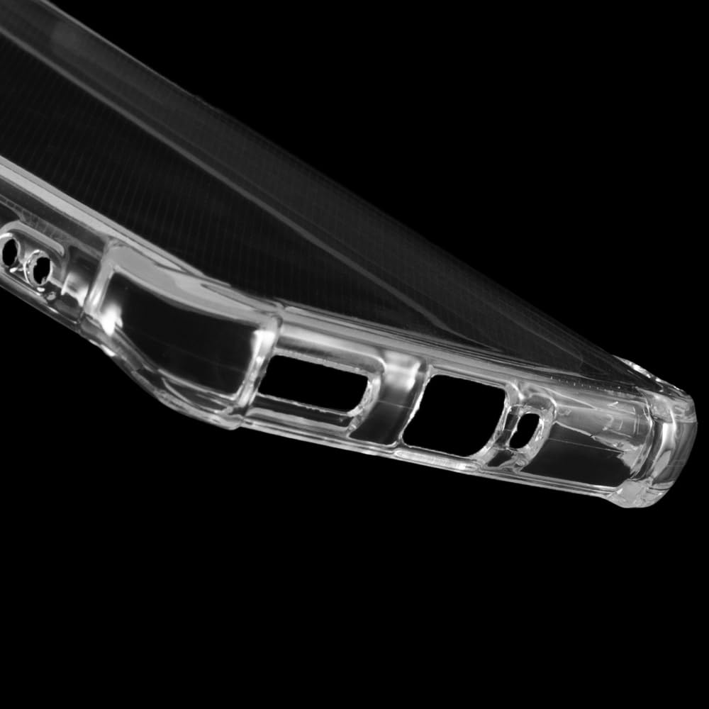 Shantime For Motorola Edge 50 Pro 5G Case, Soft Tpu Back Cover Shockproof Silicone Bumper Anti Fingerprints Full Body Protective