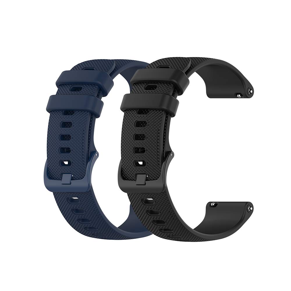 Yeejok 22Mm Silicone Bands Compatible For Fossil MenS Gen 6/5E 44Mm/Gen 5 Lte/Carlyle/Garrett/WomenS Julianna Smart Watch, R