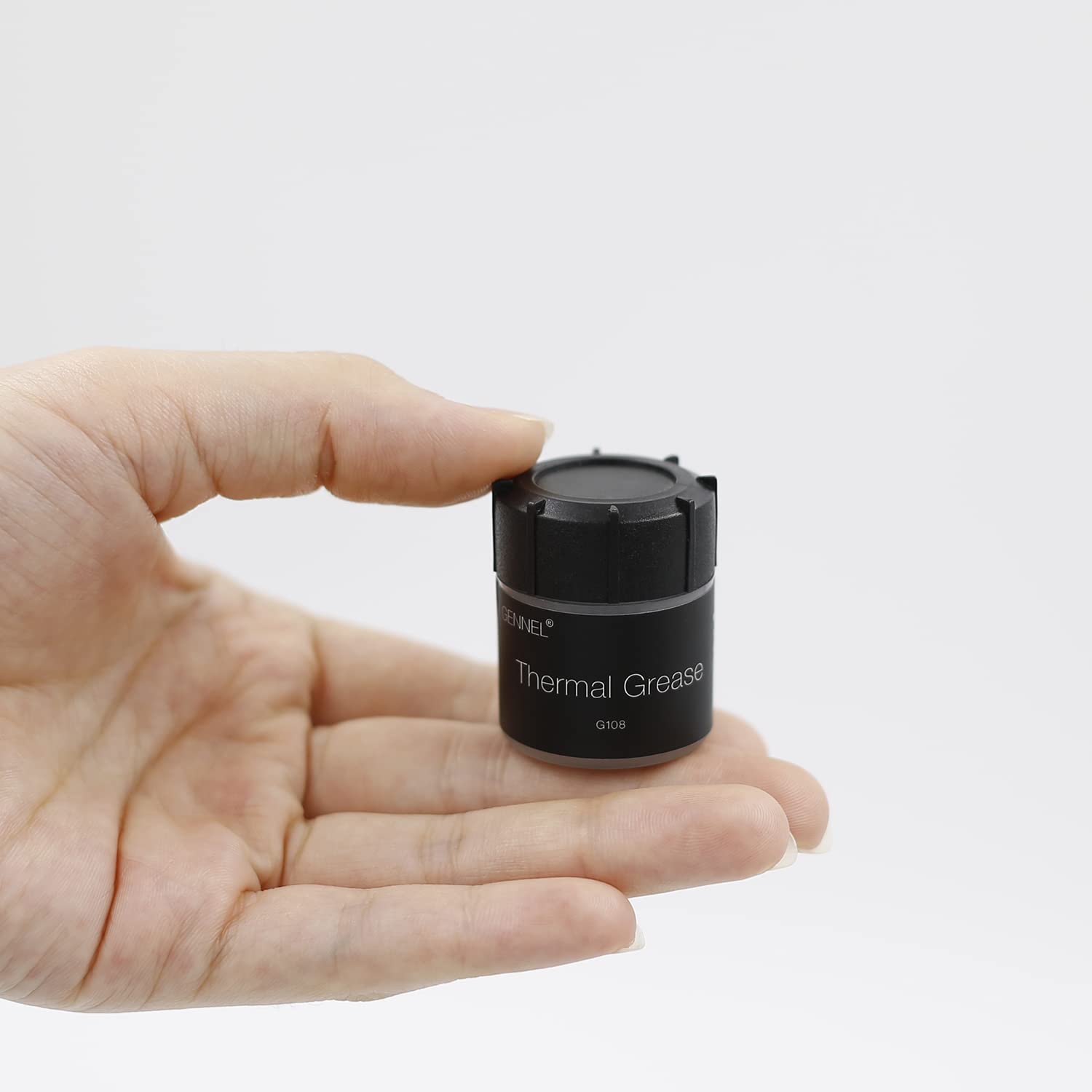 Gennel G108 20Grams High Performance Thermal Paste, Heatsink Compound, Carbon Based Heatsink Grease For Cpu Gpu High Power Led C