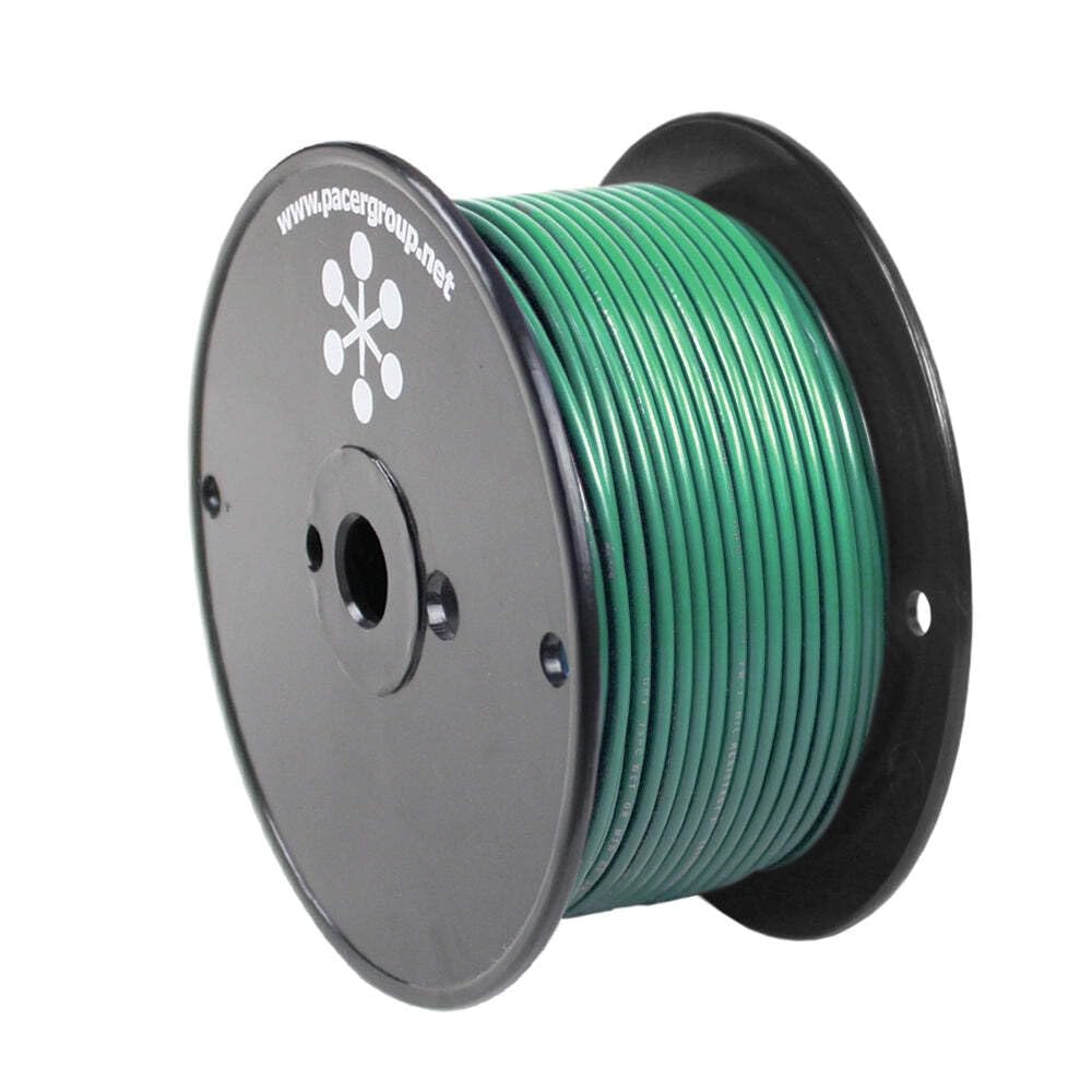 Pacer Green 16 Awg Primary Wire - 250&#39;,WBHDWB0CWJ29SWS
