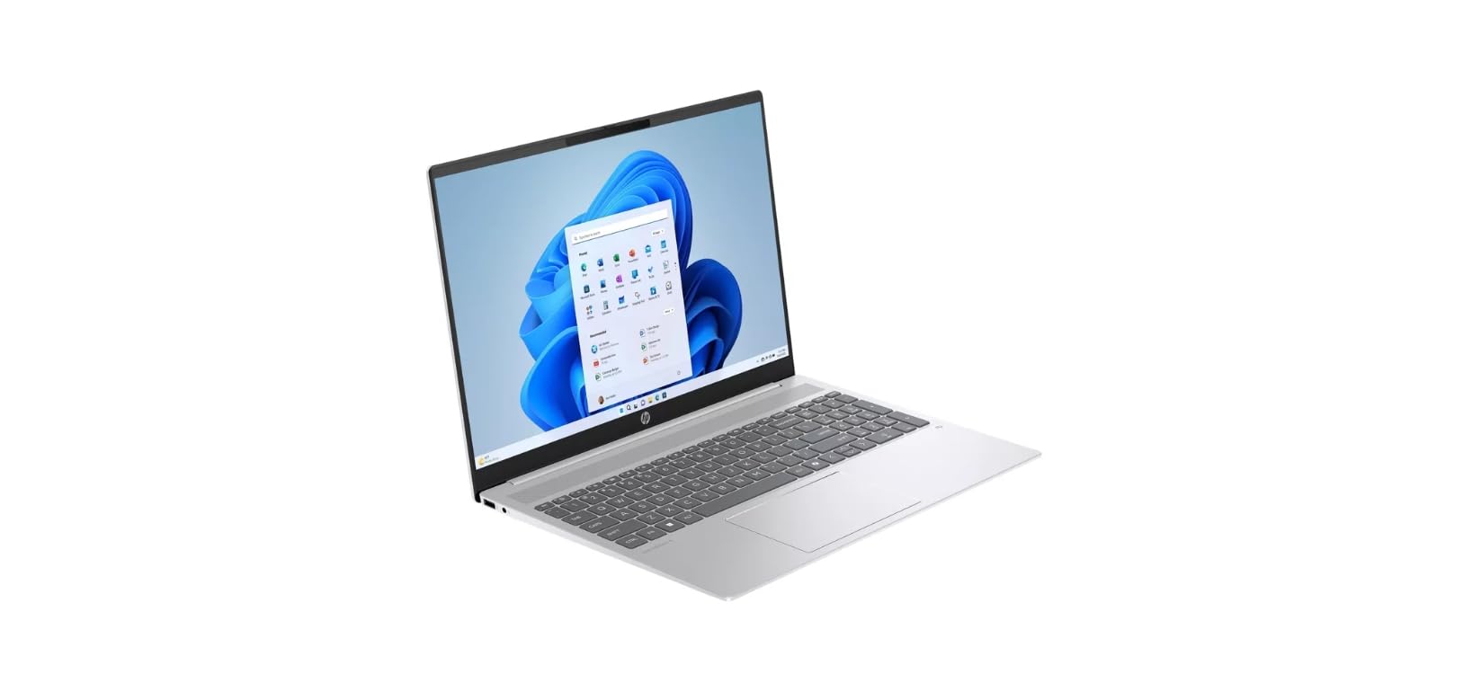 HP OmniBook 5 16 inch 2K Touch Laptop AI PC Intel Core Ultra 7 255U 16GB RAM 1TB SSD Glacier Silver