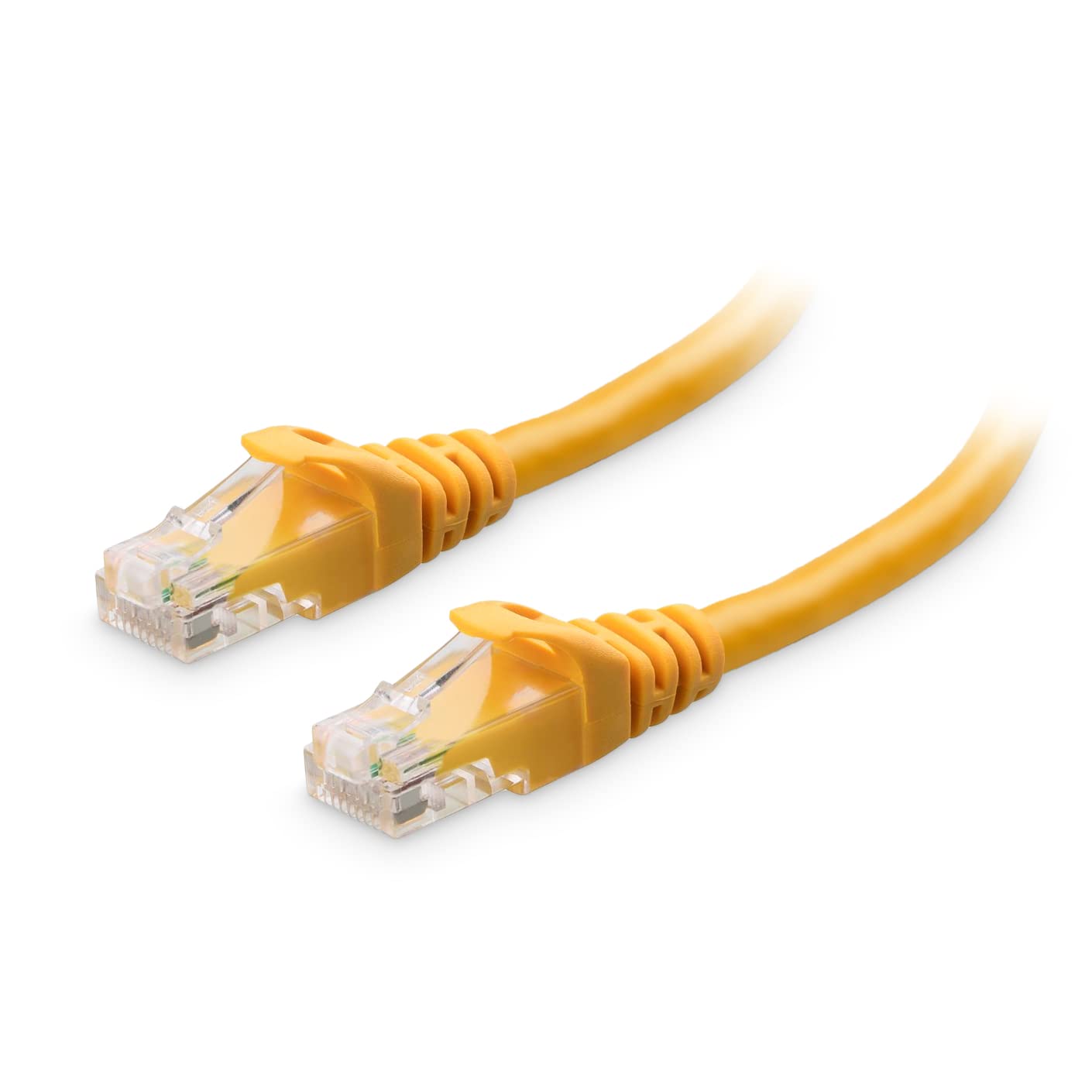 Cable Matters 10Gbps 5 Pack Snagless Cat 6 Ethernet Cable   10ft, Cat 6 Cable, Cat6 Cord, Ethernet Cord, Yellow